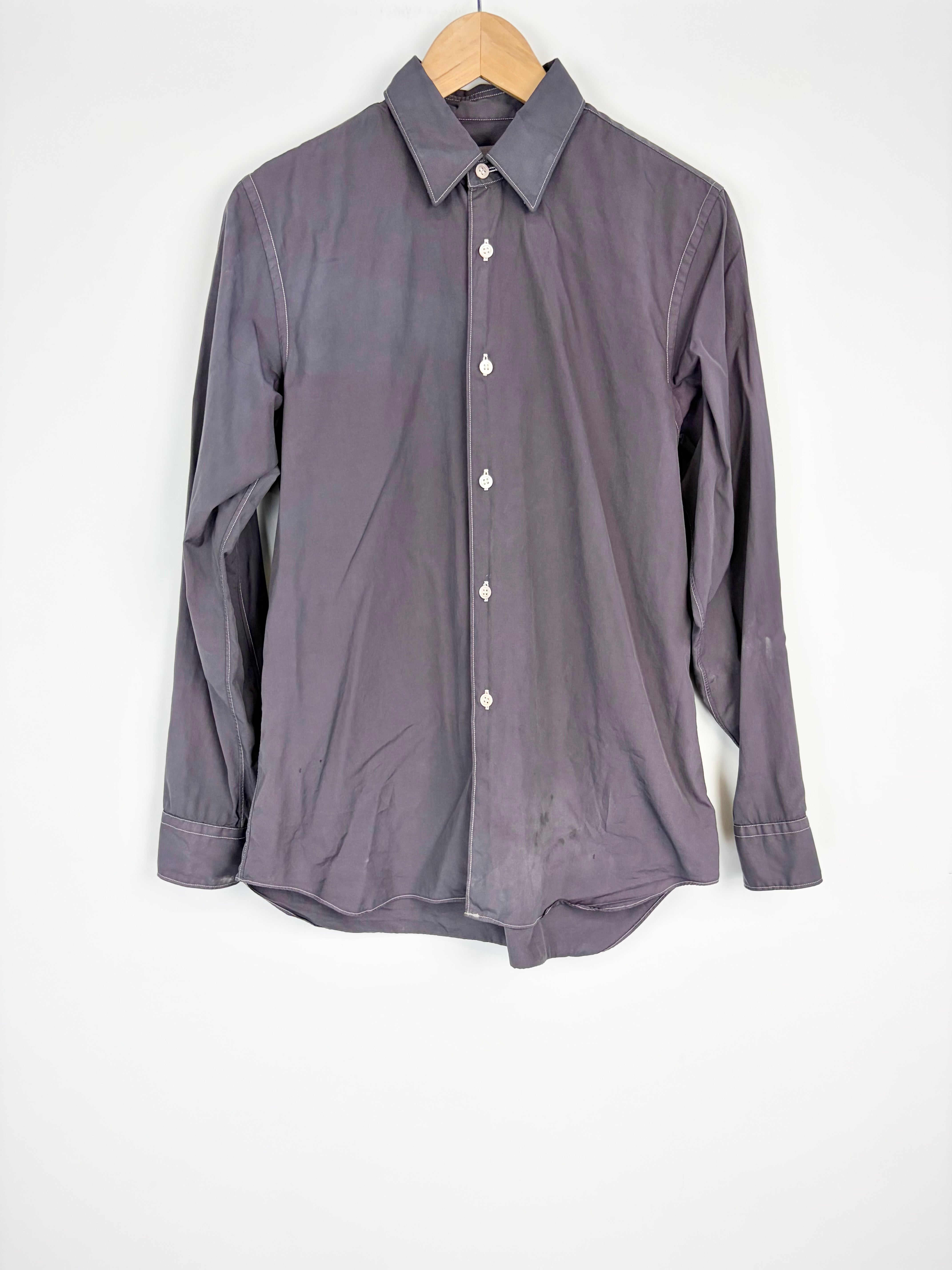 Comme des Garçons Muted Aubergine Shirt - S