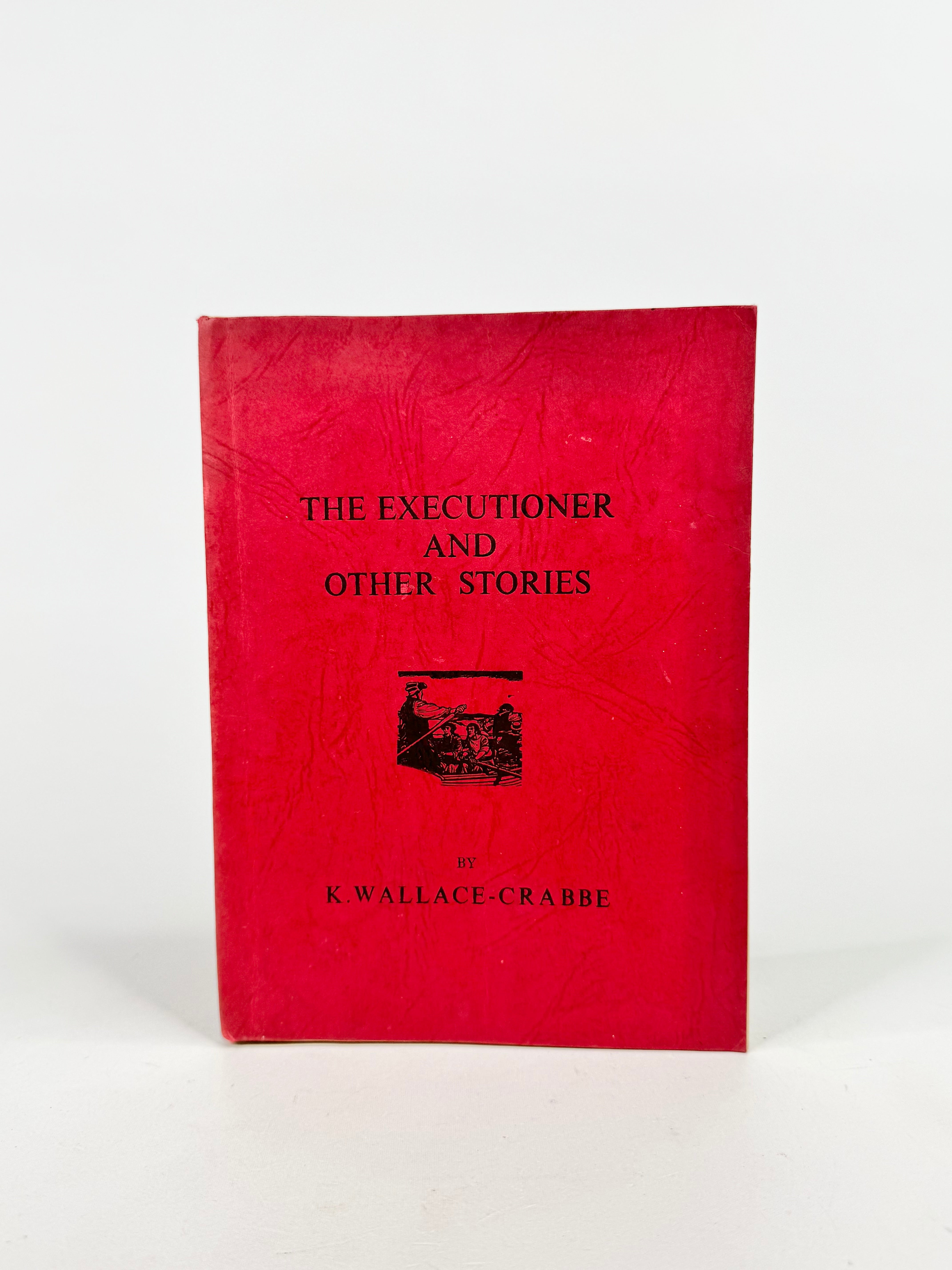 Red book cover with black text and a small illustration on a white background
