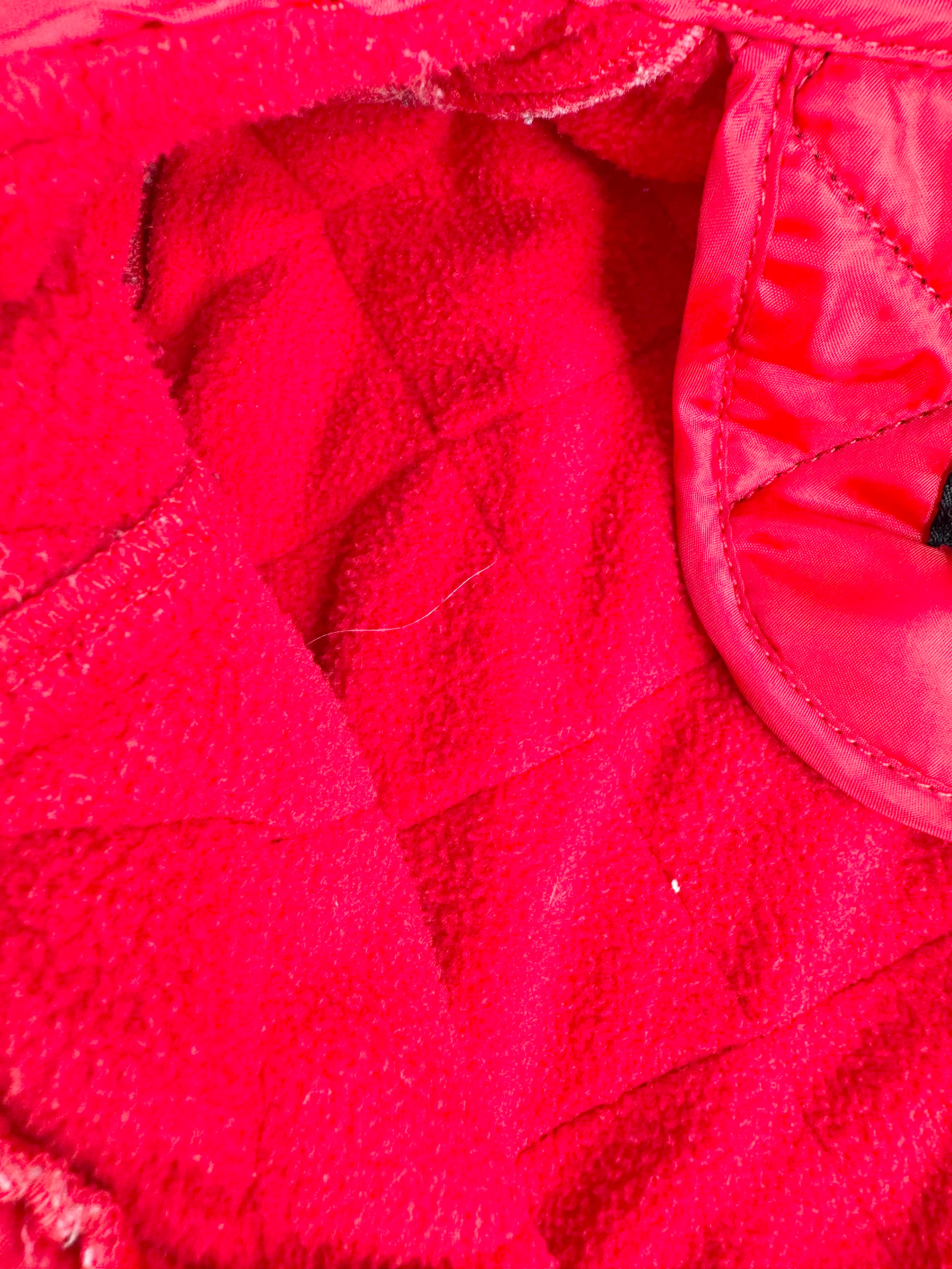 Barbour Red Quilted Belted Jacket - AU12