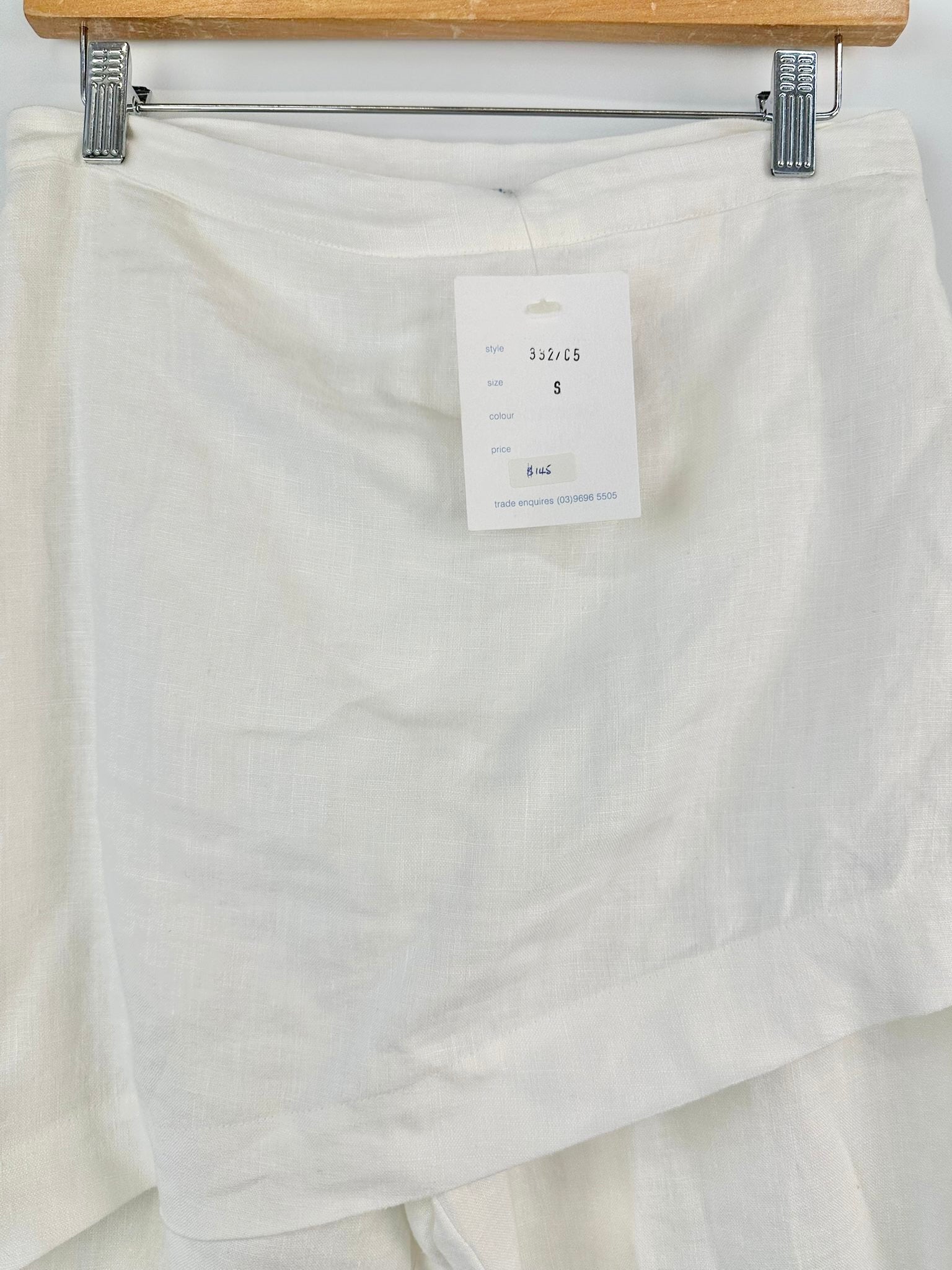 MFW Banana Blue White Slacks NWT - AU8