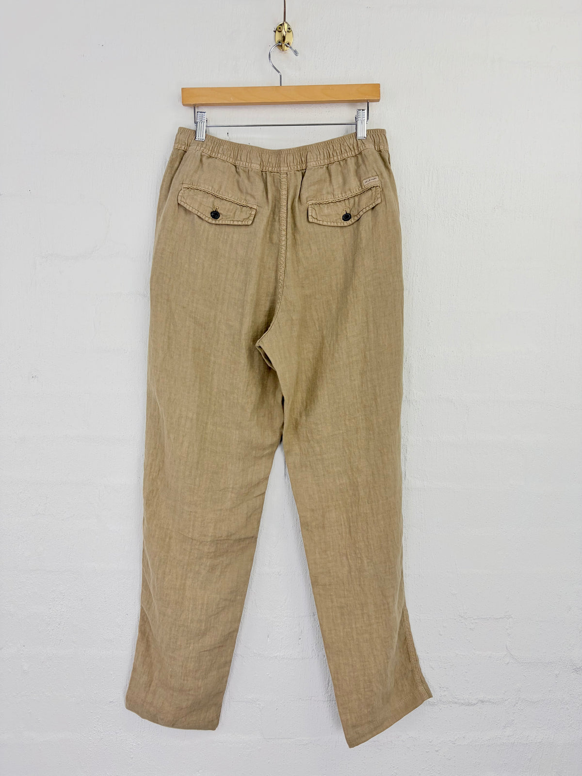 Paul & Shark Dark Navy Linen Tapered Slacks NWT - 50