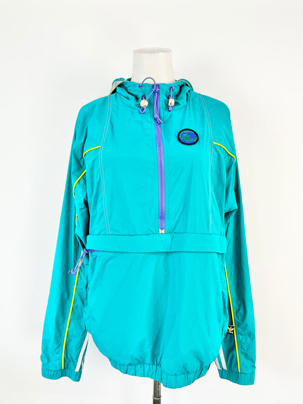 Pharrell Williams x Adidas Teal Track Jacket - M