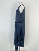 Zimmermann French Navy 'Tarot Stripe' Tunic Dress - AU8