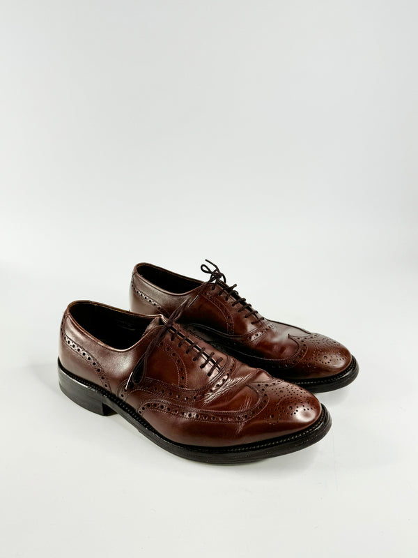 Allen Edmonds Tobacco Brogues - 10.5