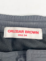 Orlebar Brown Black Standard Swim Trunks - W34