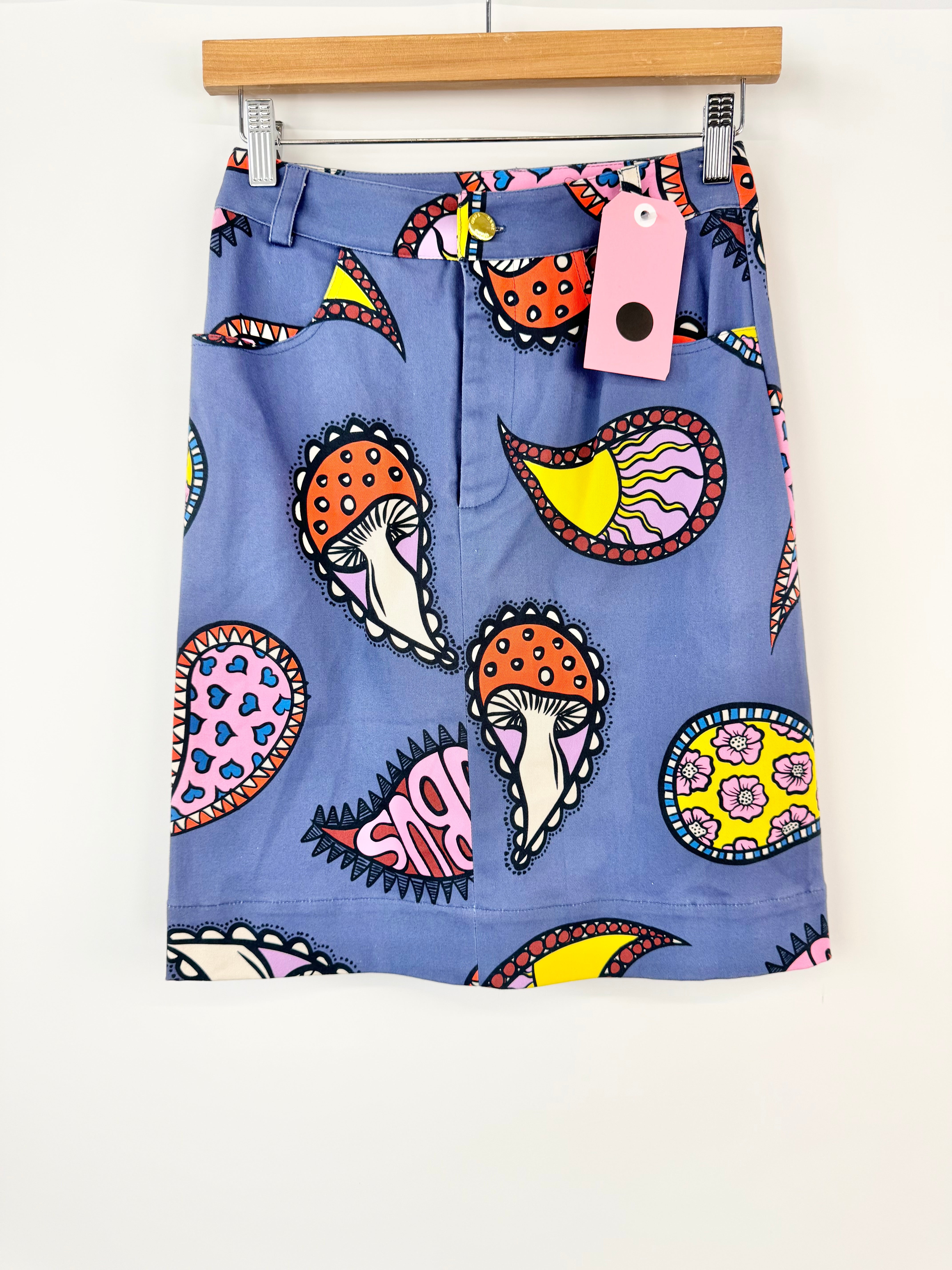 OBUS NEW ENERGY SKIRT IN BLUE - AU6