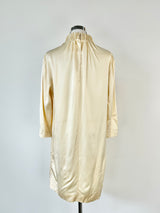 Cos Pale Gold Long Sleeve Dress - AU10