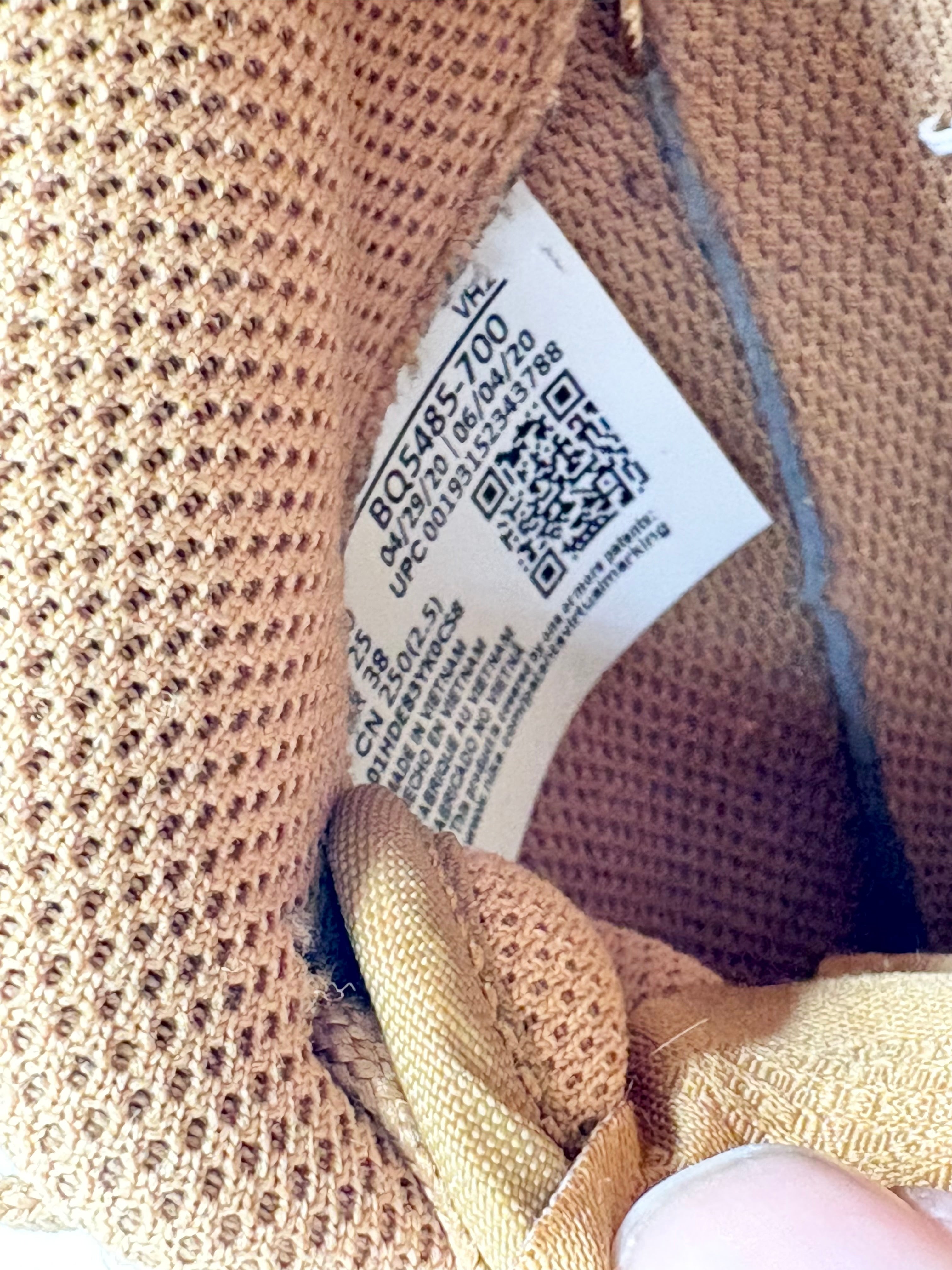 Nike Air-Force 1 Light Brown-Wheat Sneakers - EU40