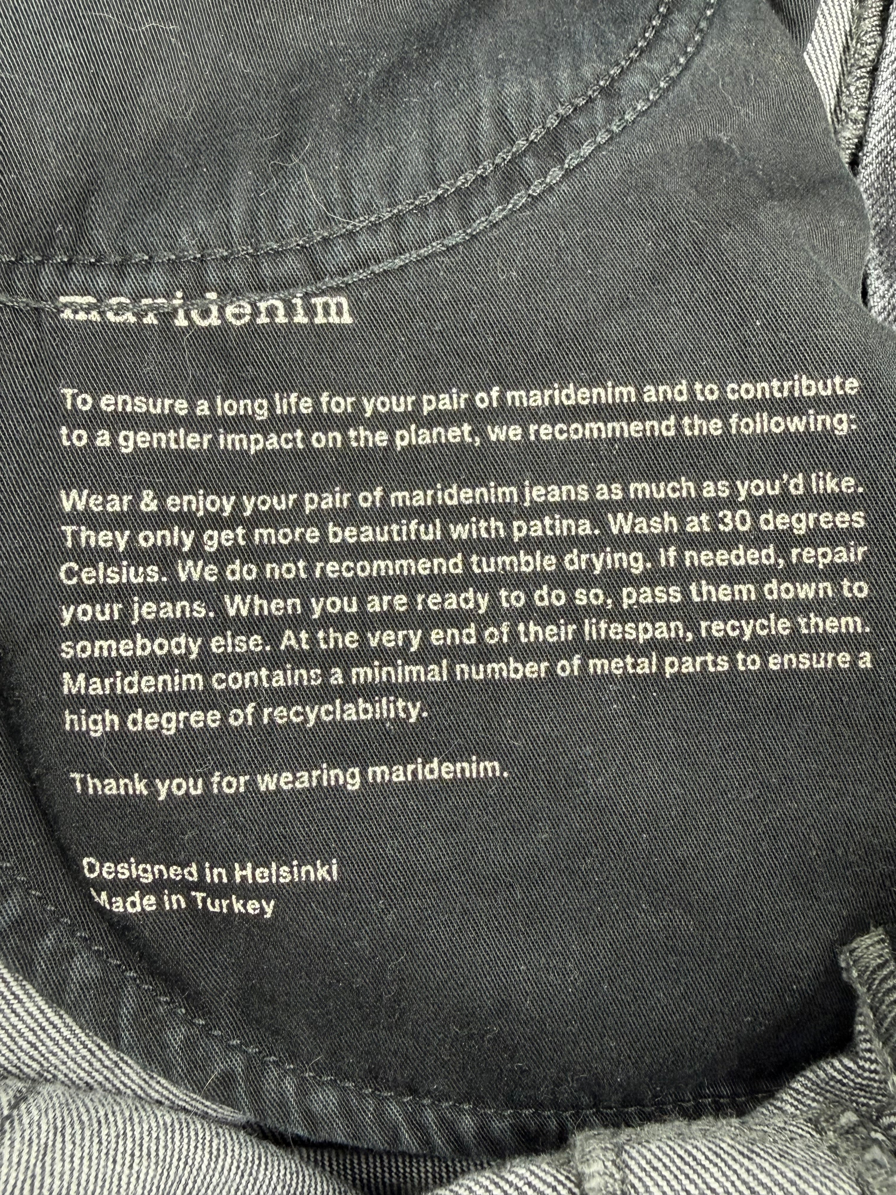 Marimekko Grey Wide Leg Jean - AU8/10