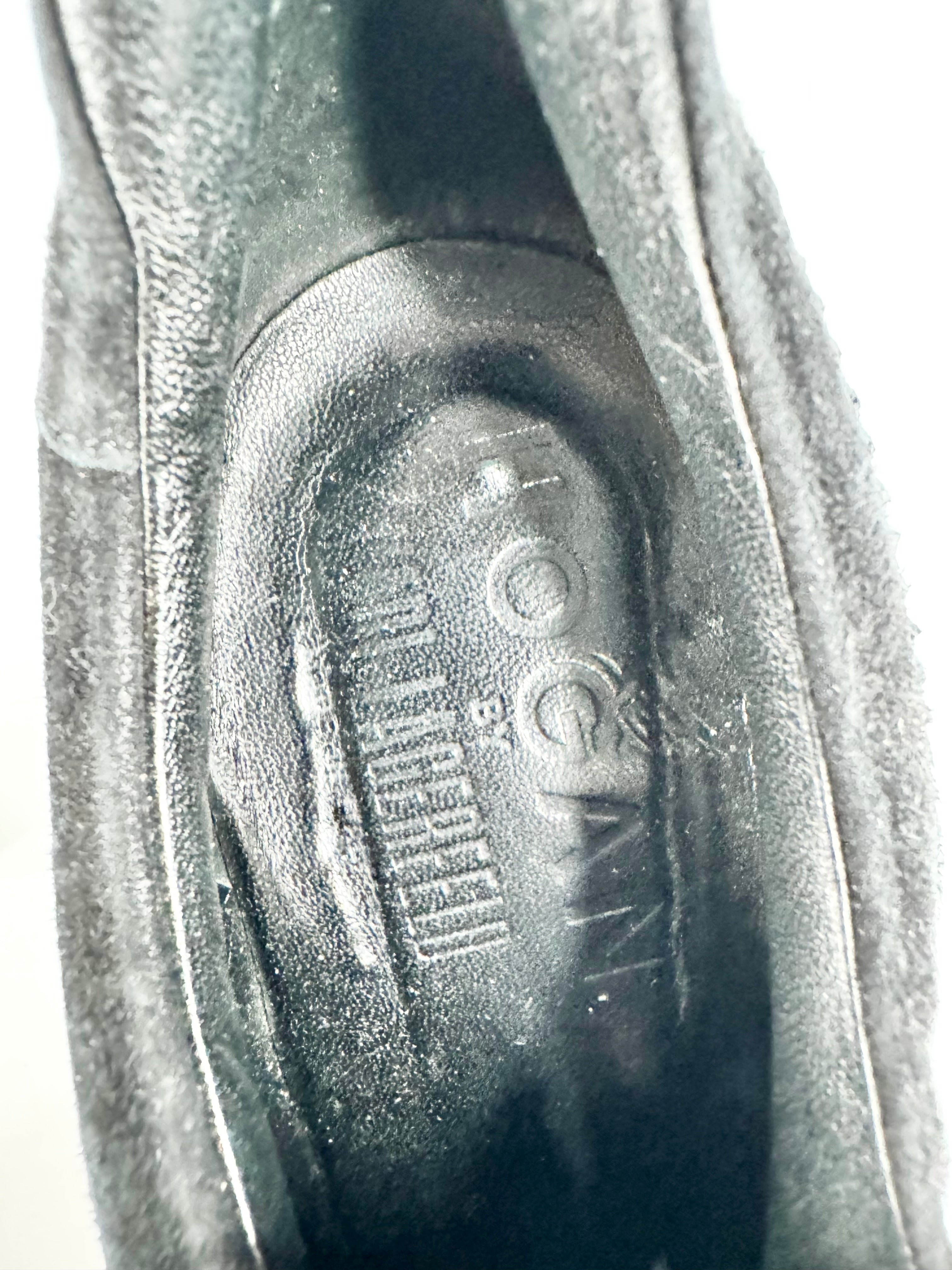 Karl Lagerfeld x Hogan Black Suede Ankle Boots - EU40