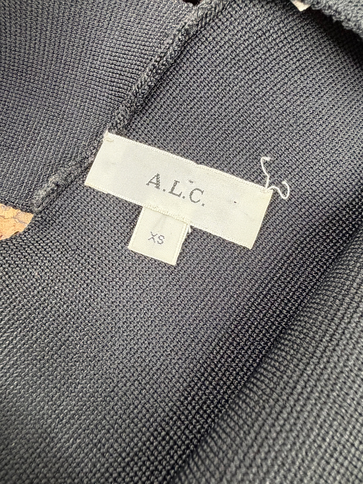 A.L.C Black Stretch Tank - AU6