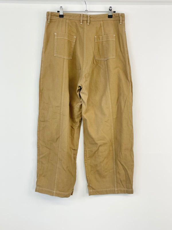 Kloke Taupe Denim Relaxed Pant - AU14