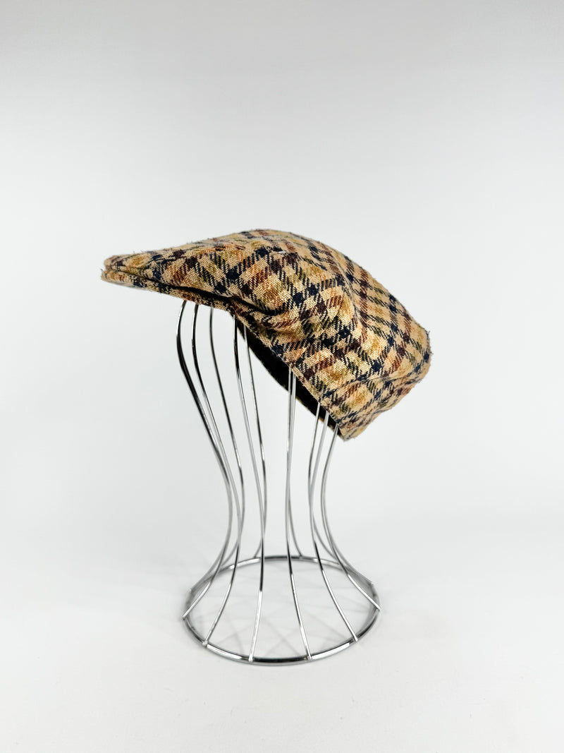 Vintage Failsworth Plaid Flat Cap