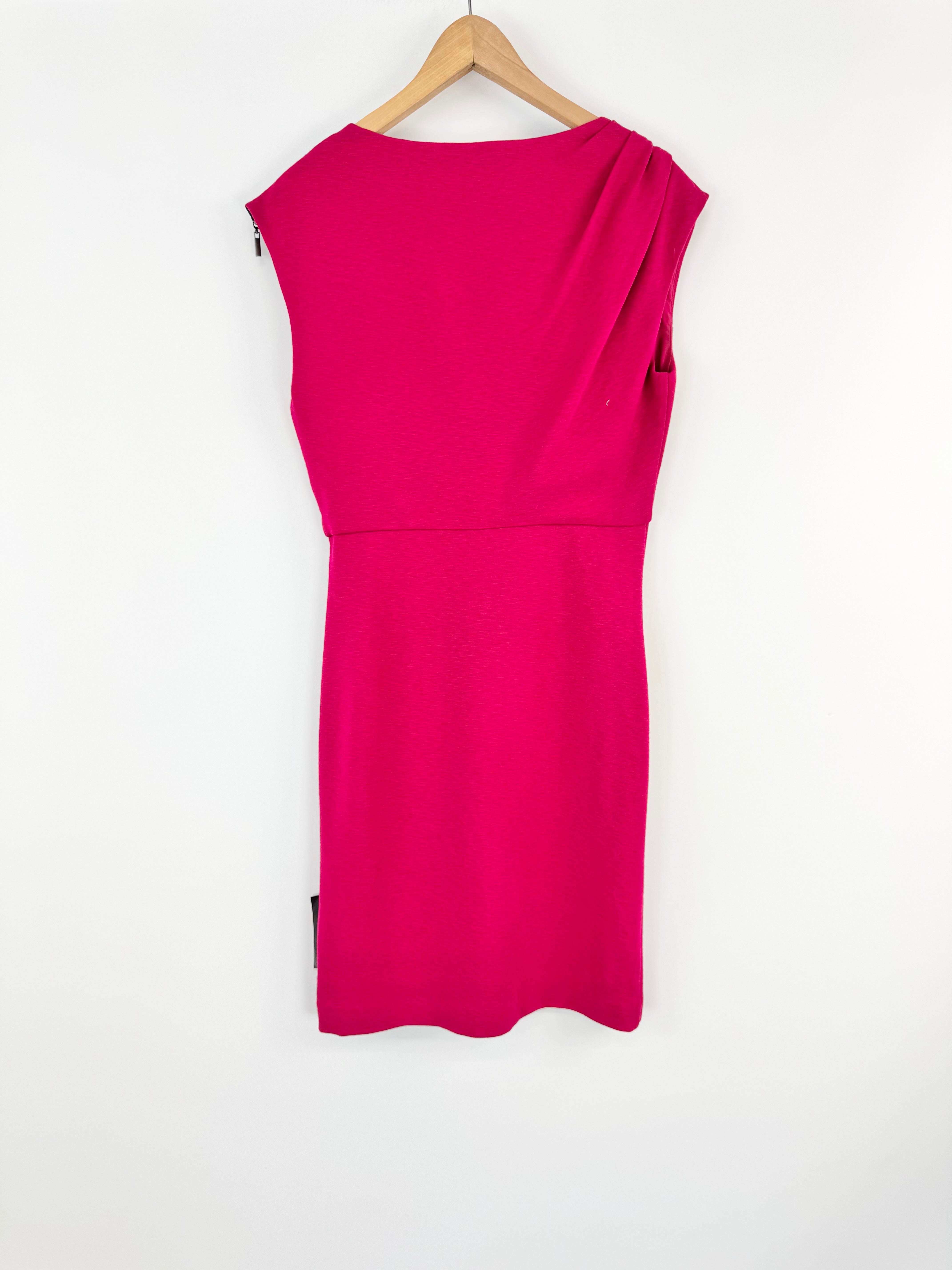 Diane von Furstenberg Berry Pink Midi Dress NWT - AU10