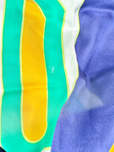 Pierre Cardin Emerald Green Silk Scarf