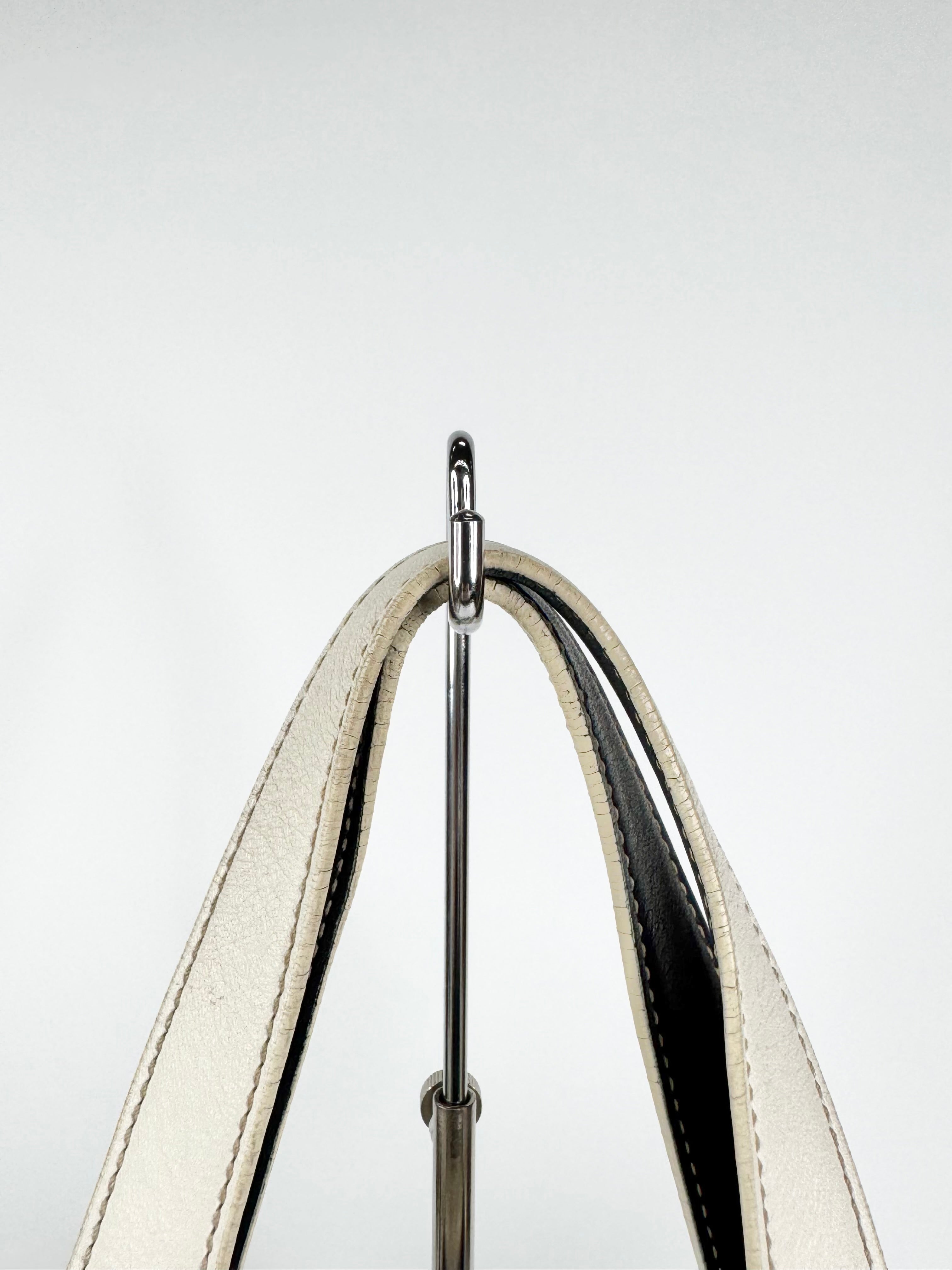 Vintage Coach Blue Black & White Shoulder Bag