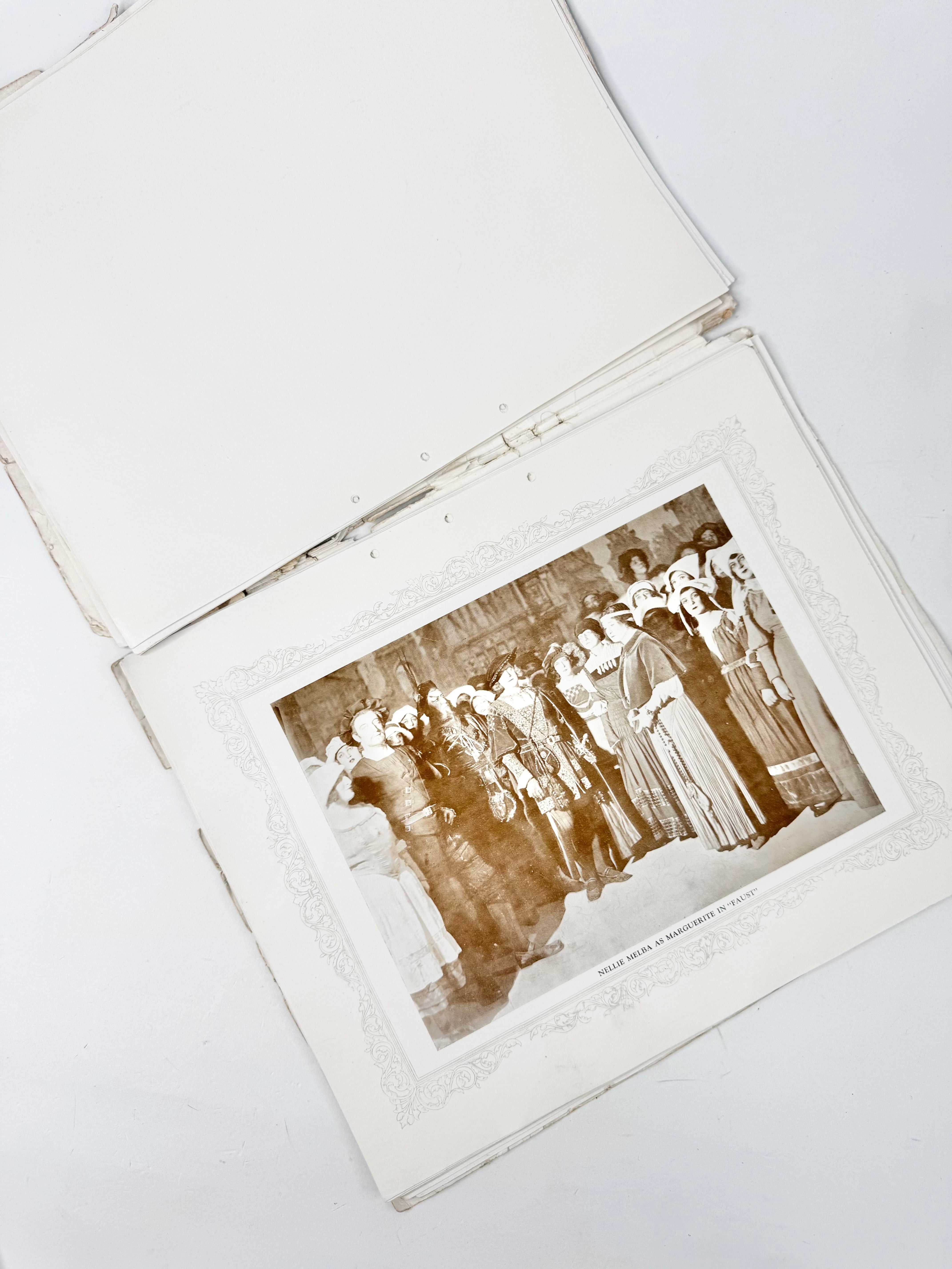 Programme - 'Grand 1924 Opera Season', Dame Nellie Melba & J.C. Williamson Program