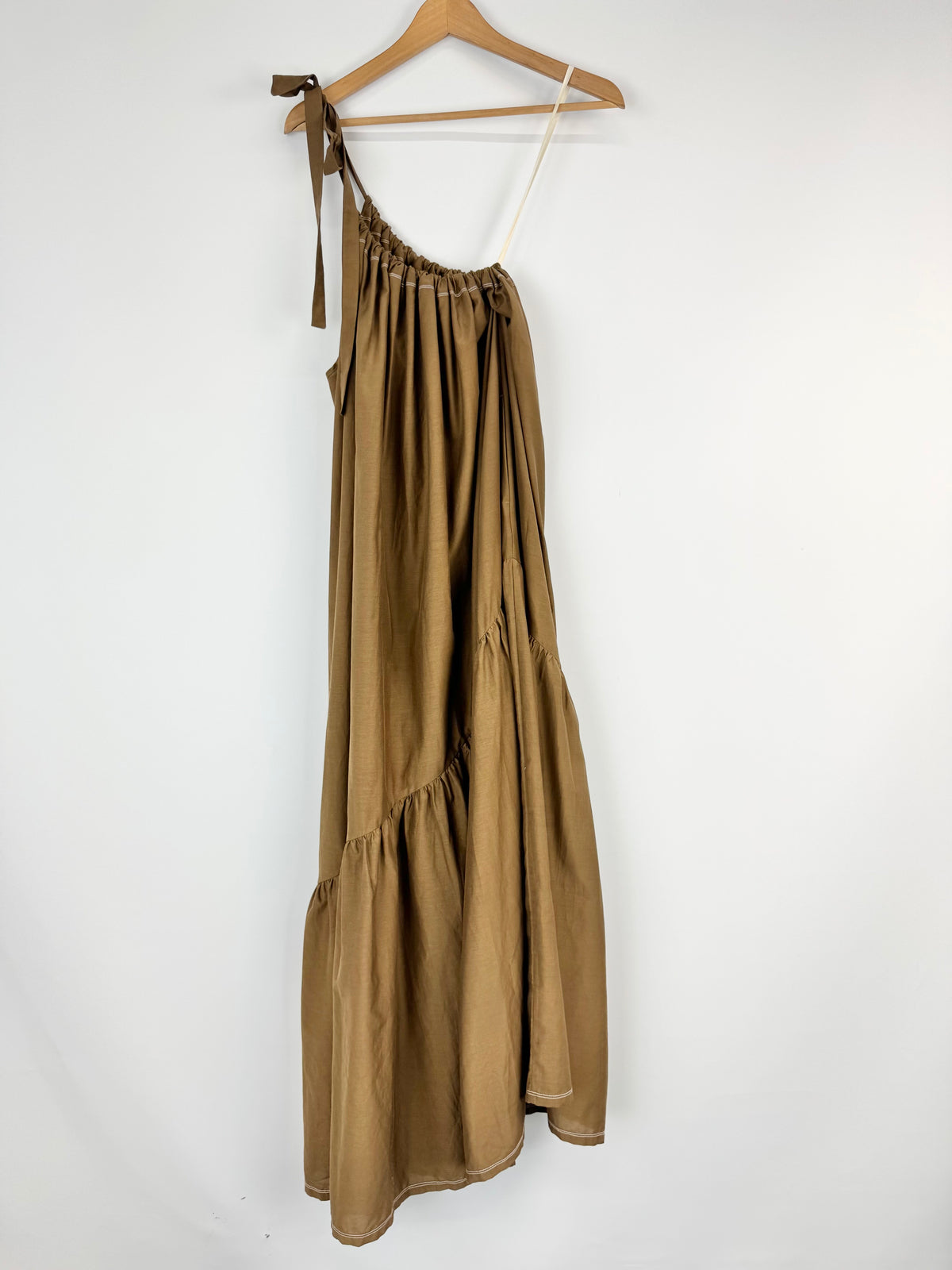 Marle 'William Off Shoulder Dress in Clover' Cotton Dress - AU6
