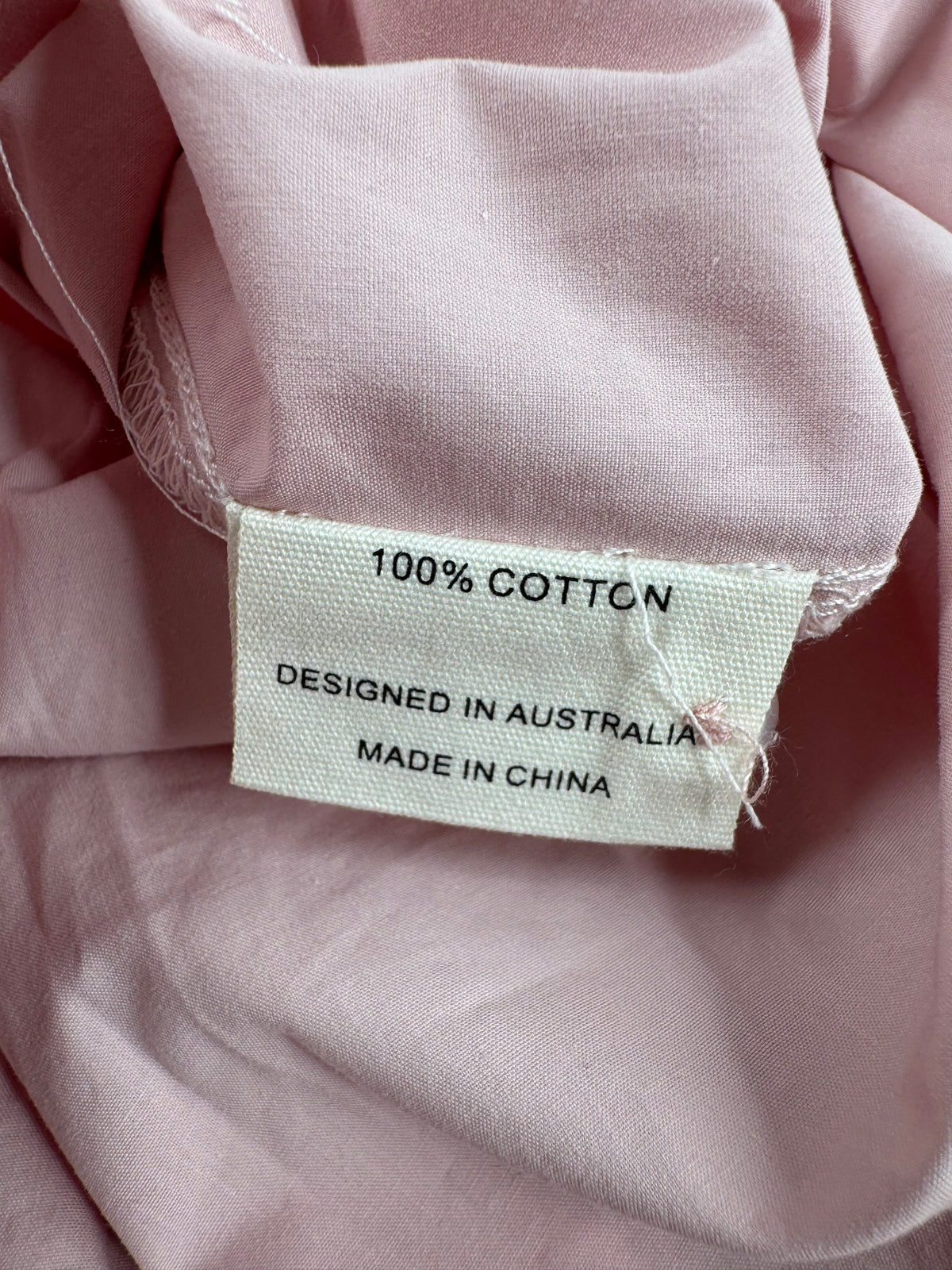 Elce Swin Blush Pink 'Taj' Shirt NWT - AU8/10