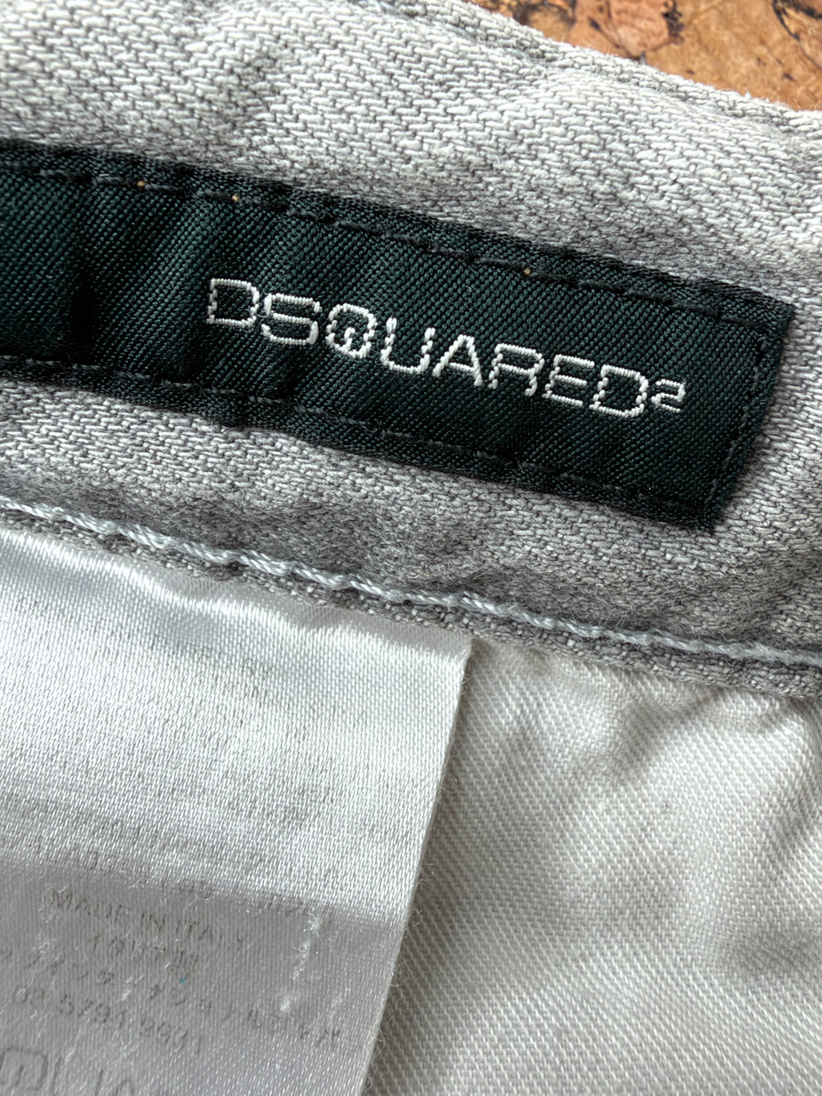Dsquared Grey Distressed Italian Made Jeans - 50