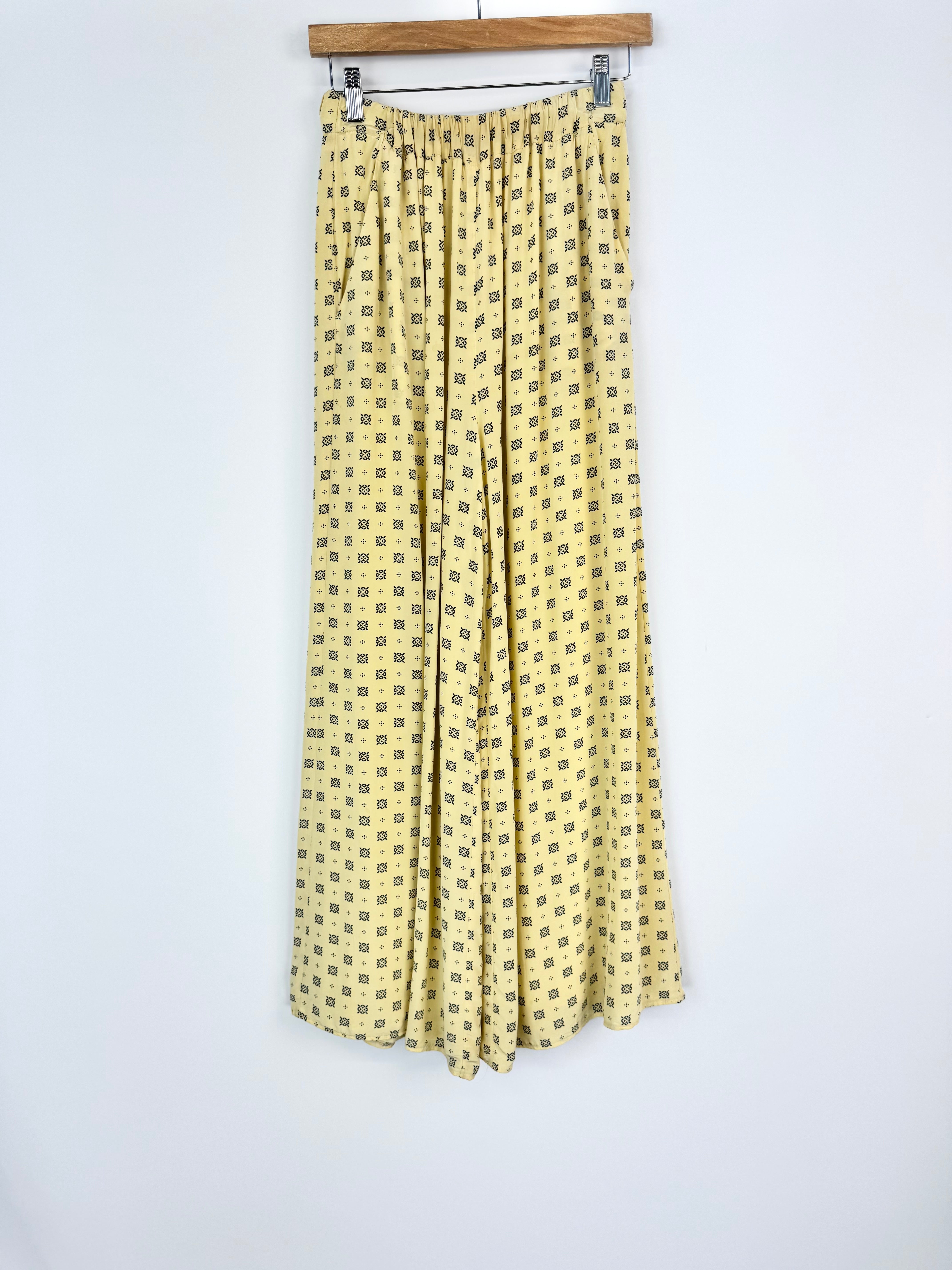 Claudie Perlot Custard Viscose Slacks - AU10