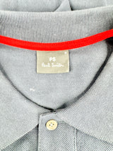 P.S Paul Smith Navy Long Sleeve Polo Top - M