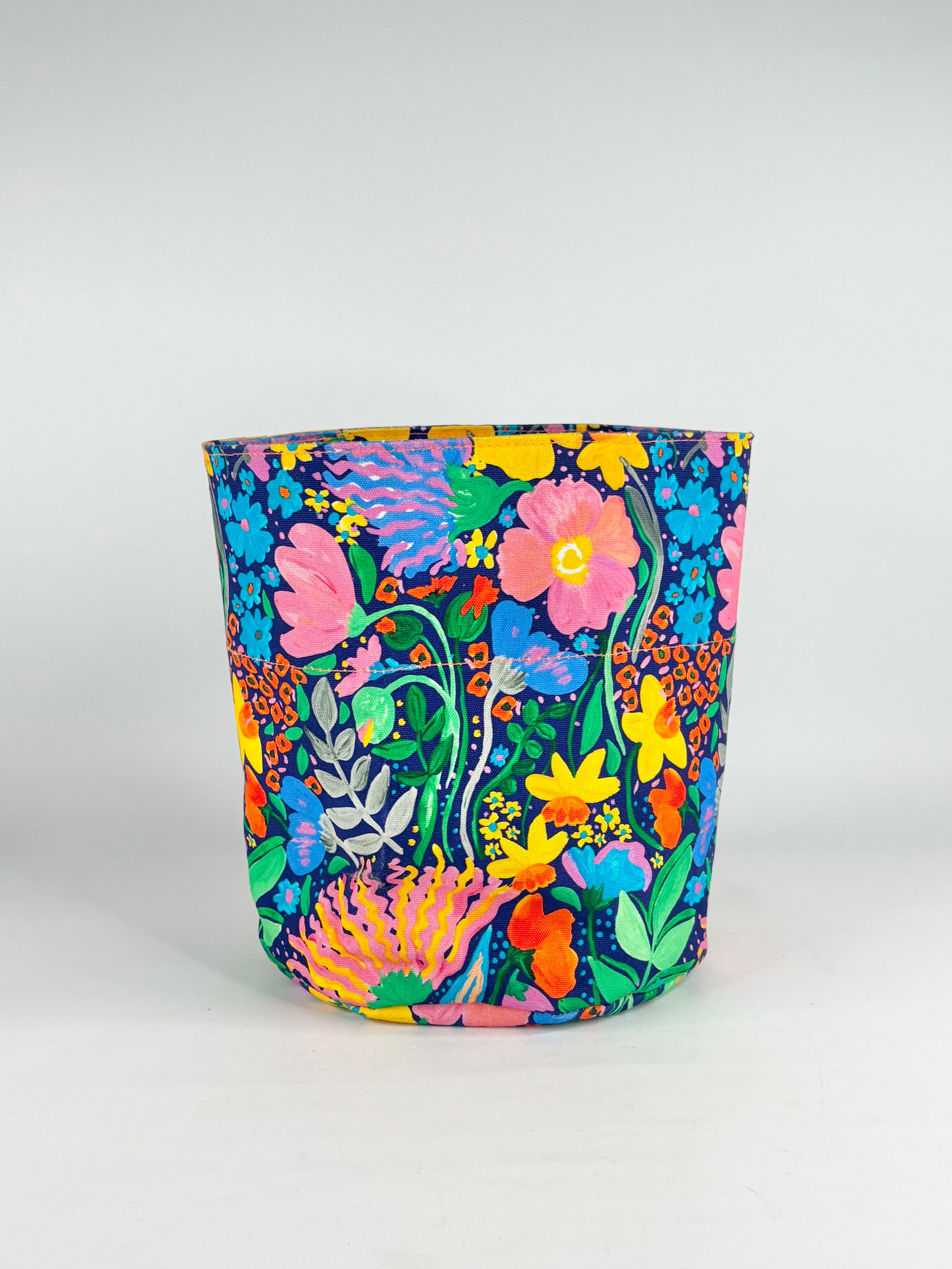 Gorman Multicolour Floral Large Fabric Planter