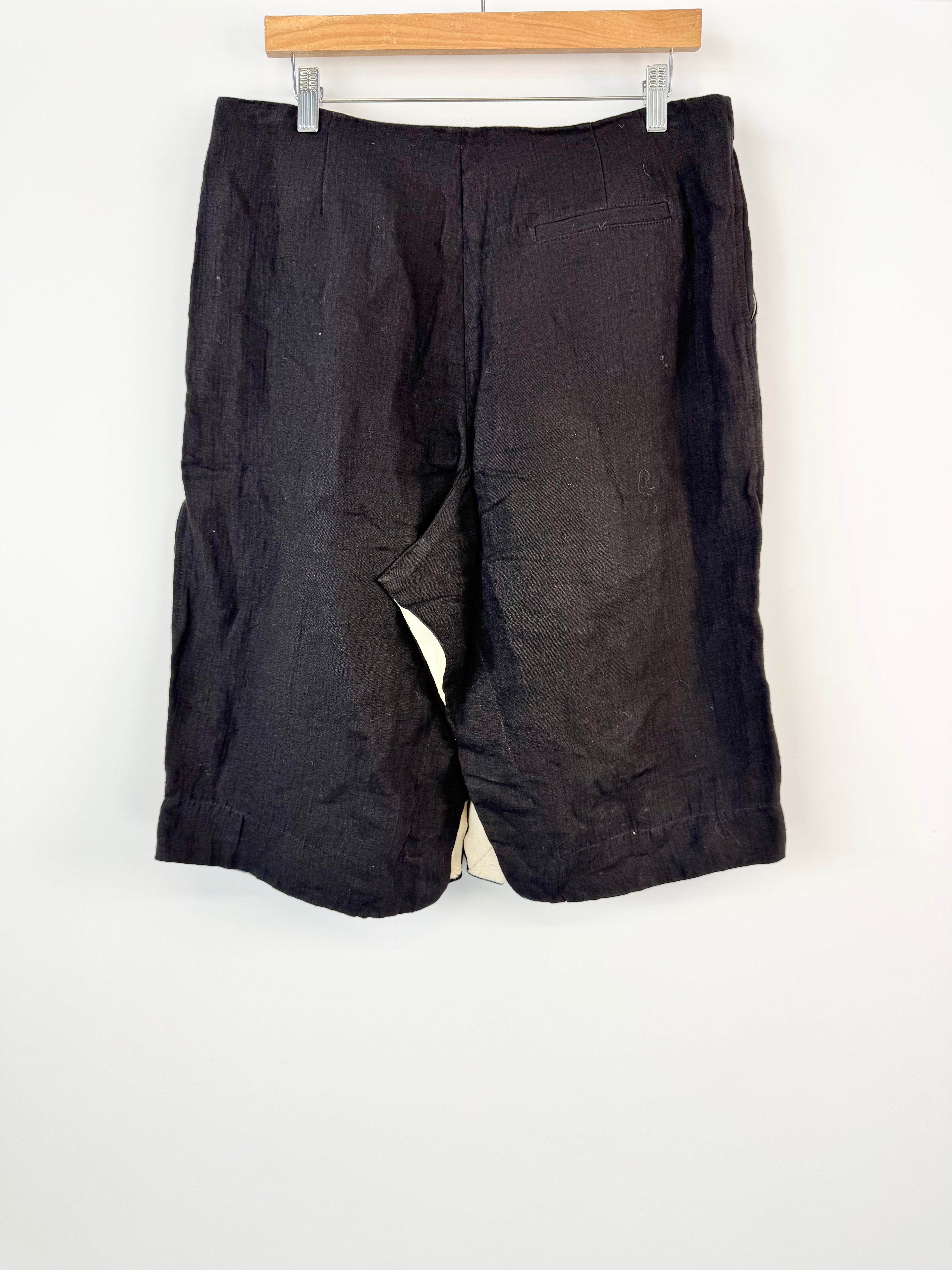 Bassike Black White Trim Skirt - AU12/14