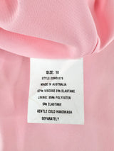 Manning Cartell Cherry Blossom Pink Silky Cocktail Dress - AU10