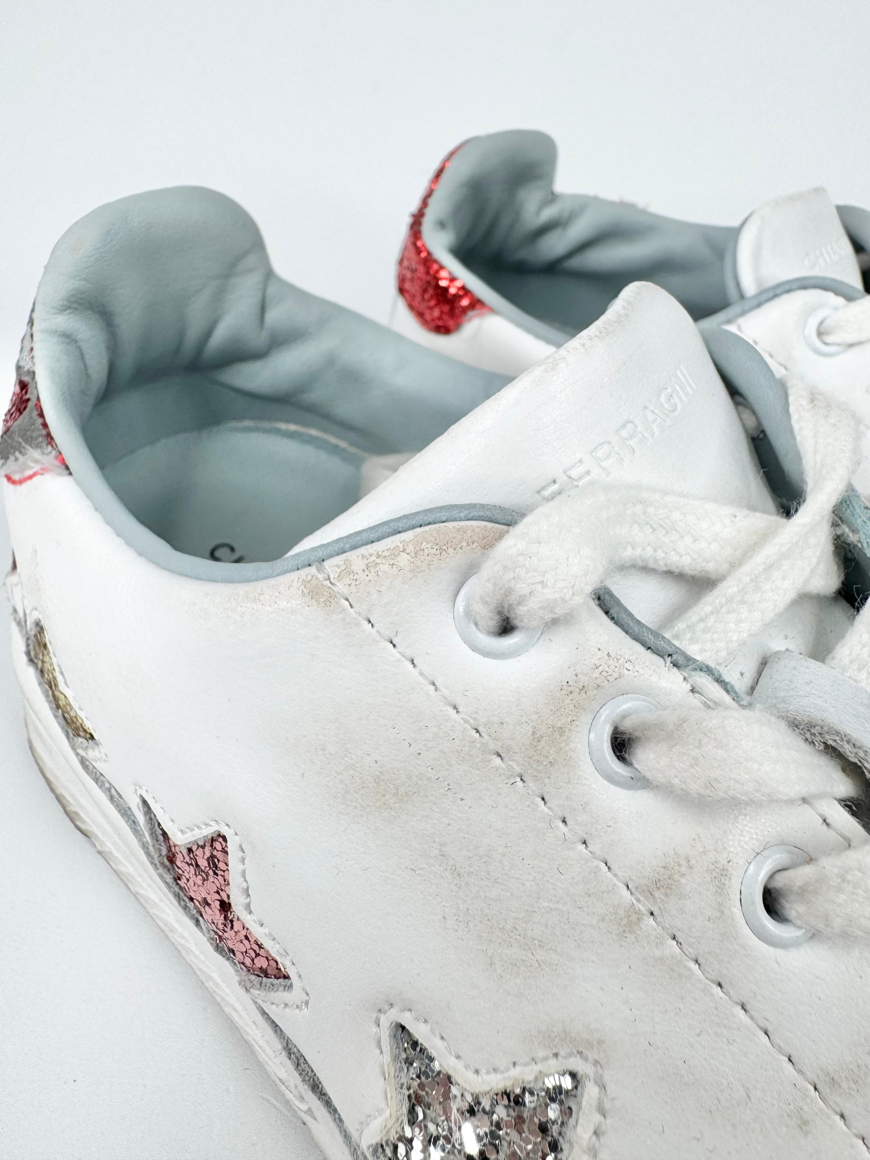 Chiara Ferragni Sequin Star Runners - EU39