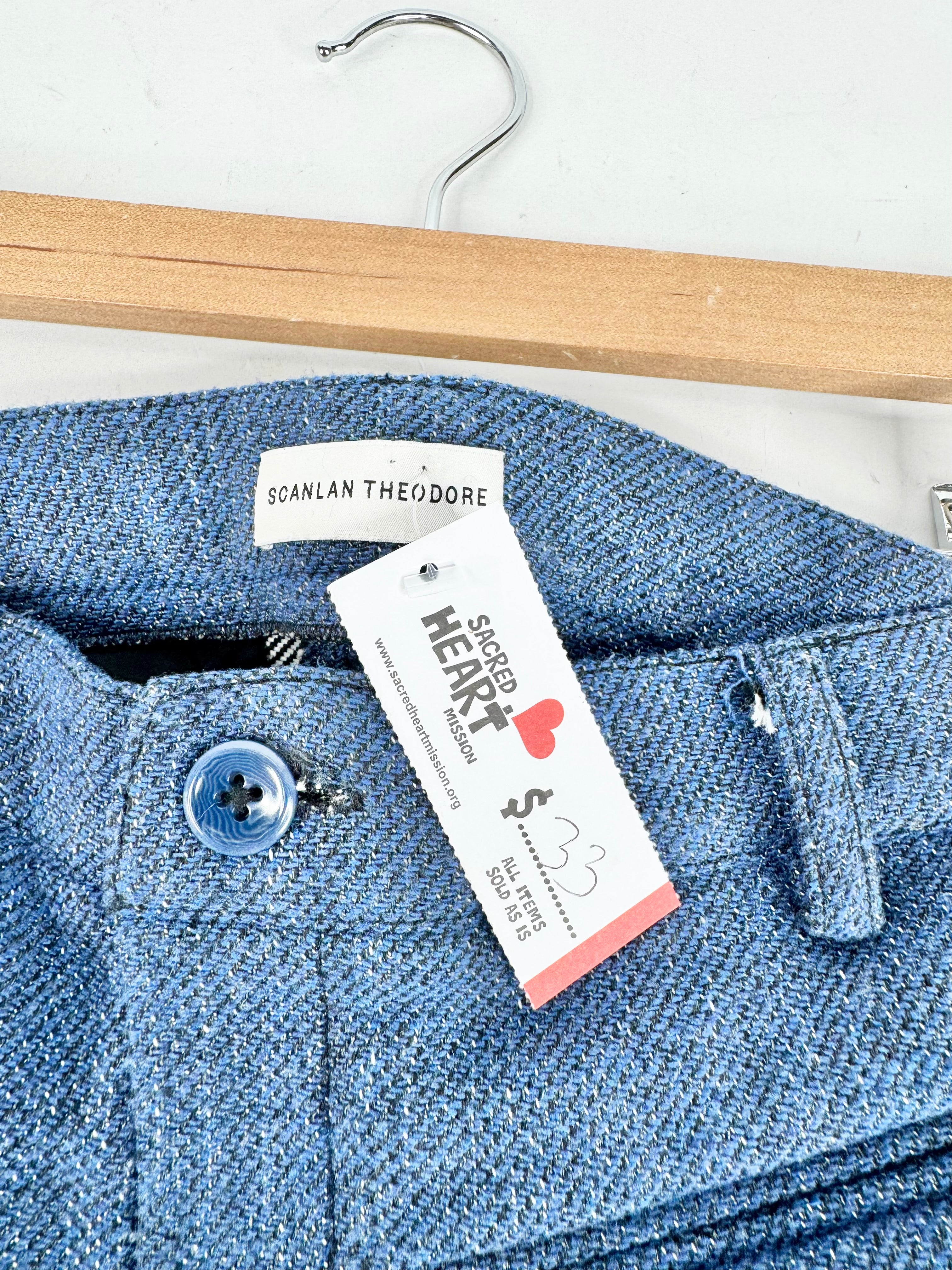 Scanlan Theodore Blue Tapered Pants - AU8