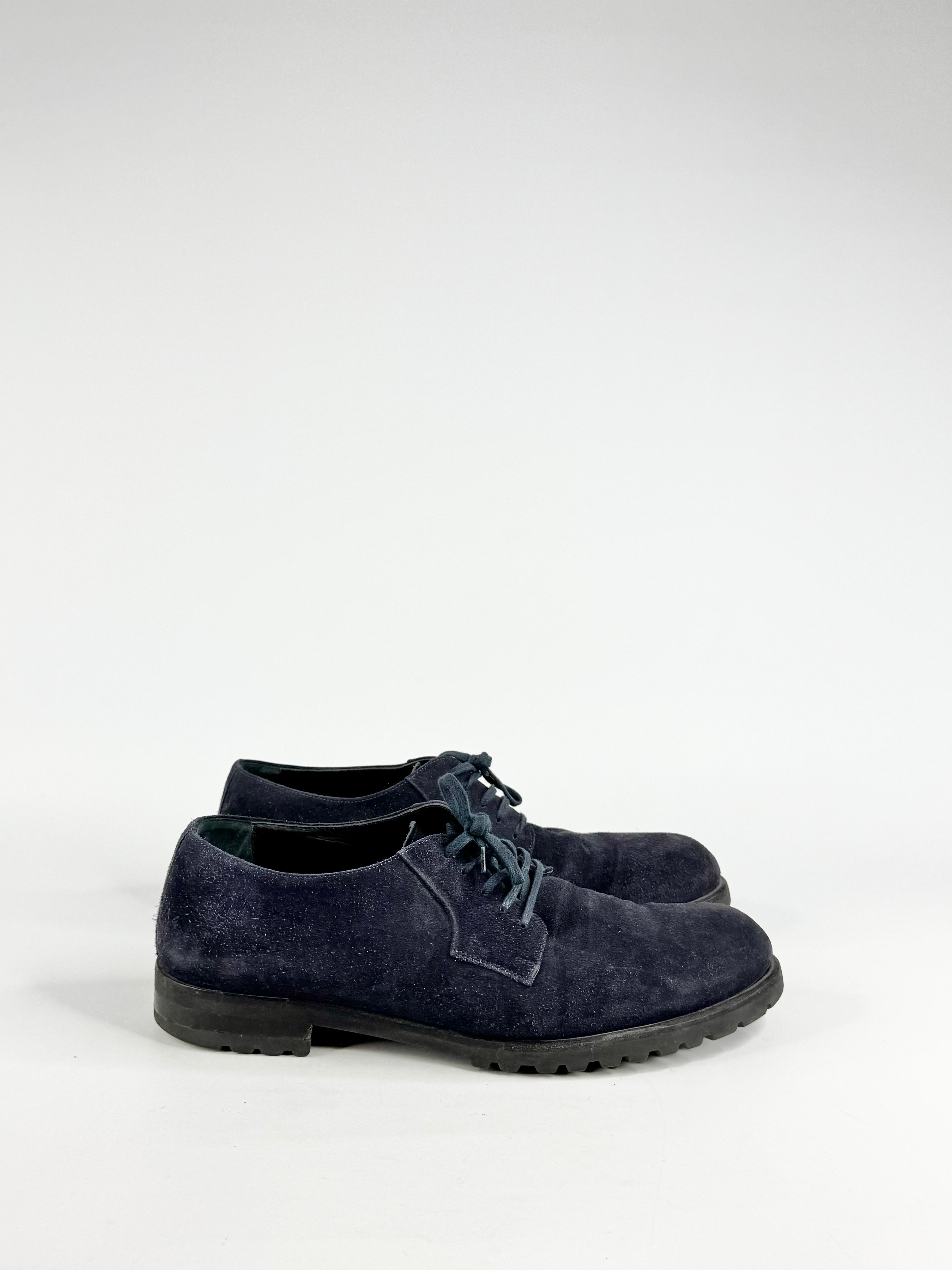 Harry's of London Midnight Blue Suede Lace Ups - EU43