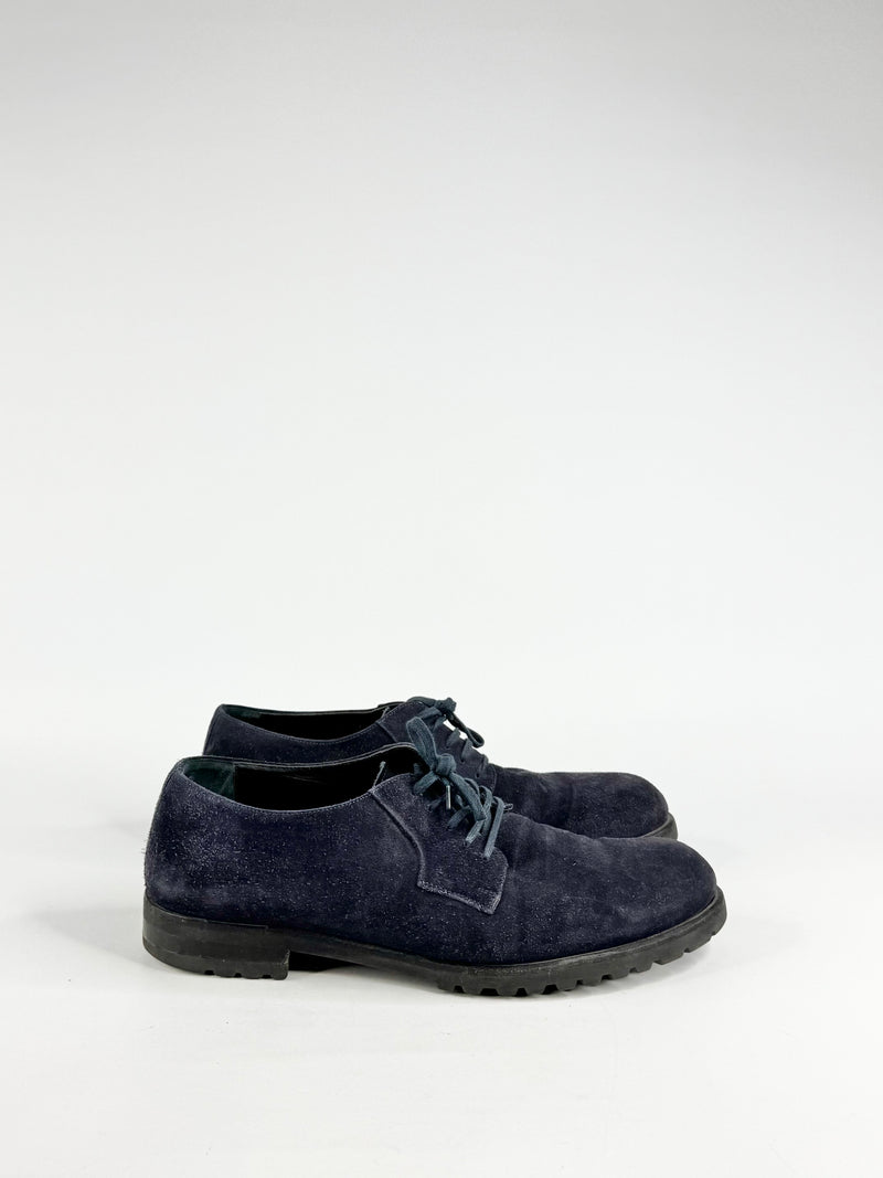 Harry's of London Midnight Blue Suede Lace Ups - EU43