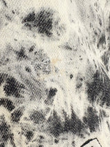 Michael by Michael Kors Off-White & Black Tie-Dye Denim Jacket - AU10/12