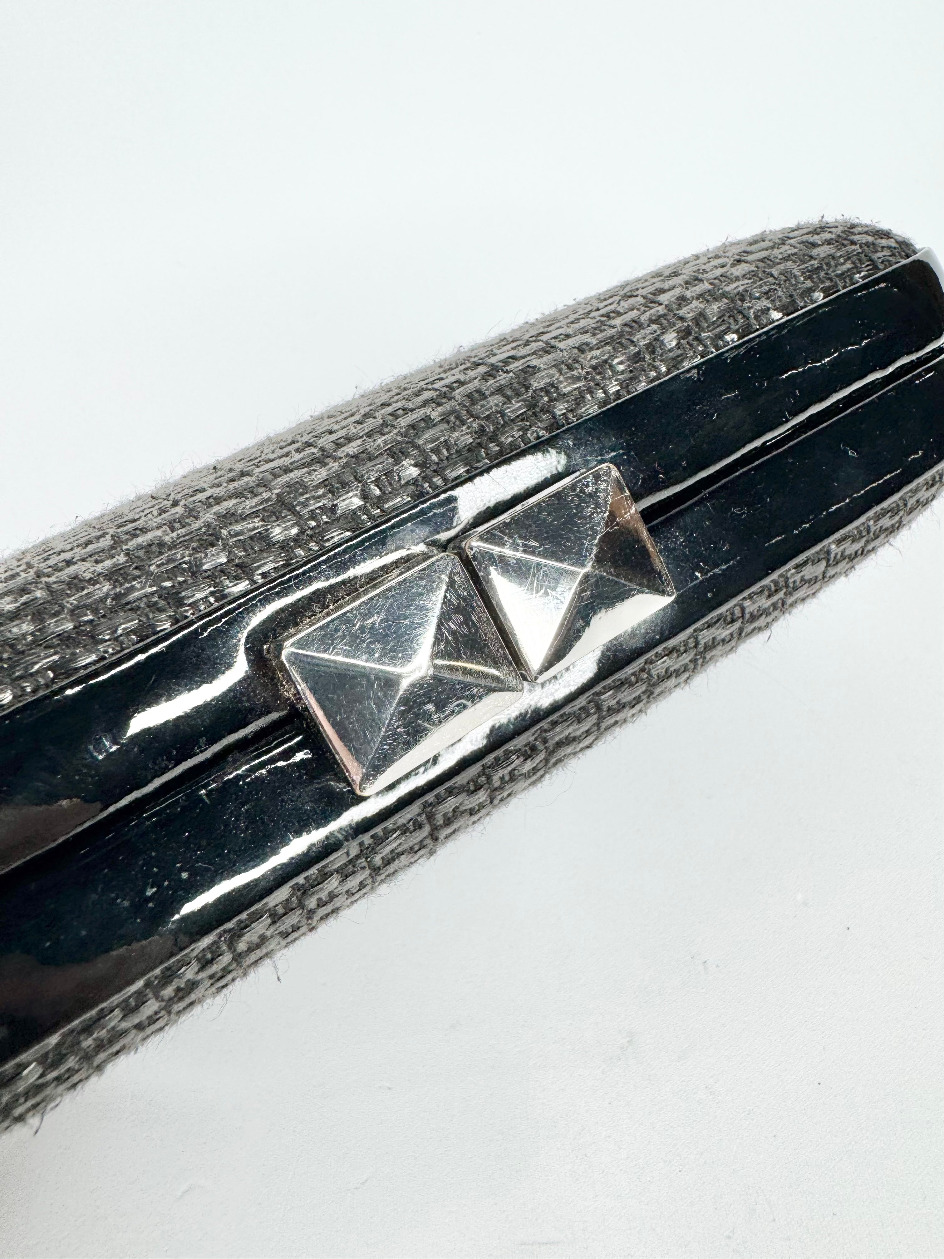 Mimco Woven Stud Clutch