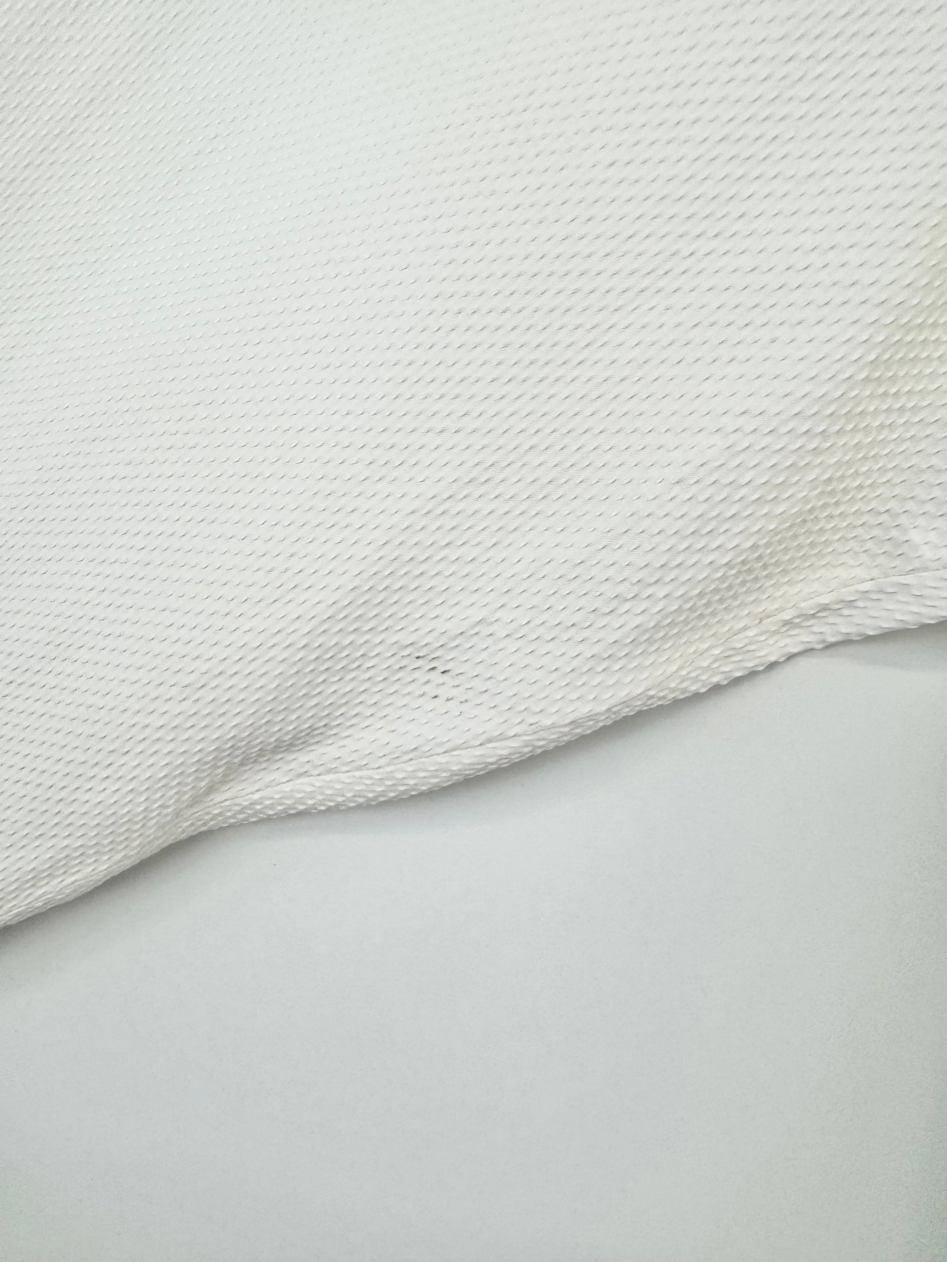 Y's Yohji Yamamoto White Frill Blouse - AU12/14