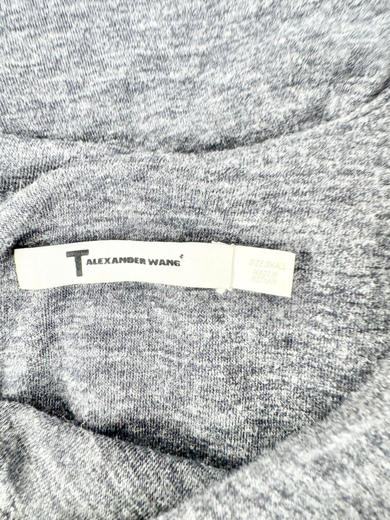 T by Alexander Wang Stone Blue Midi Dress - AU8/10
