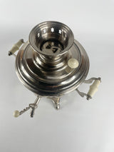 70s Vintage Nickel Plated Electric Samovar