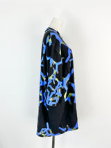 Christopher Kane Blue & Black Dress - AU10