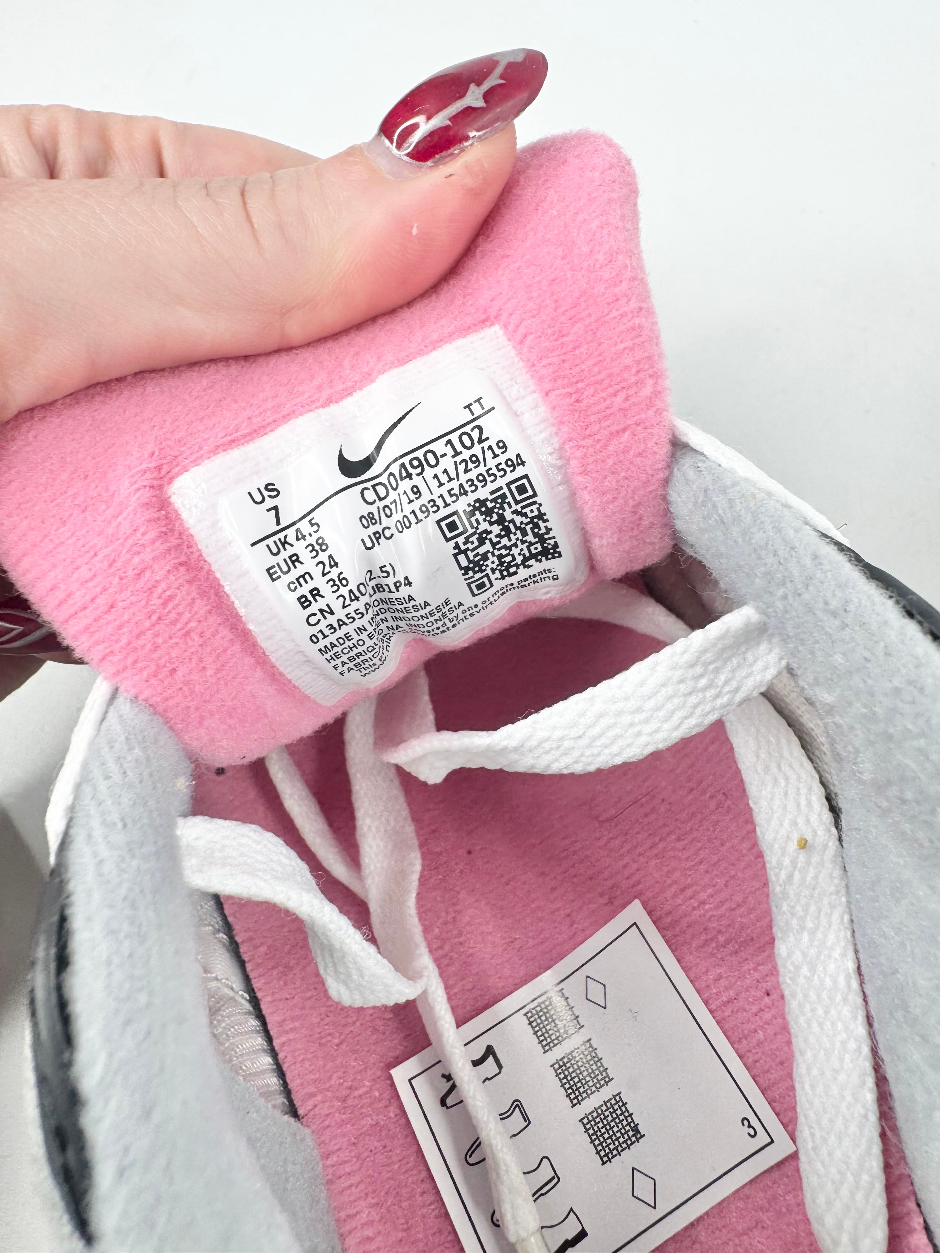 Nike Air Max 90 Recraft Rose White Particle Grey Pink Smoke - EU38