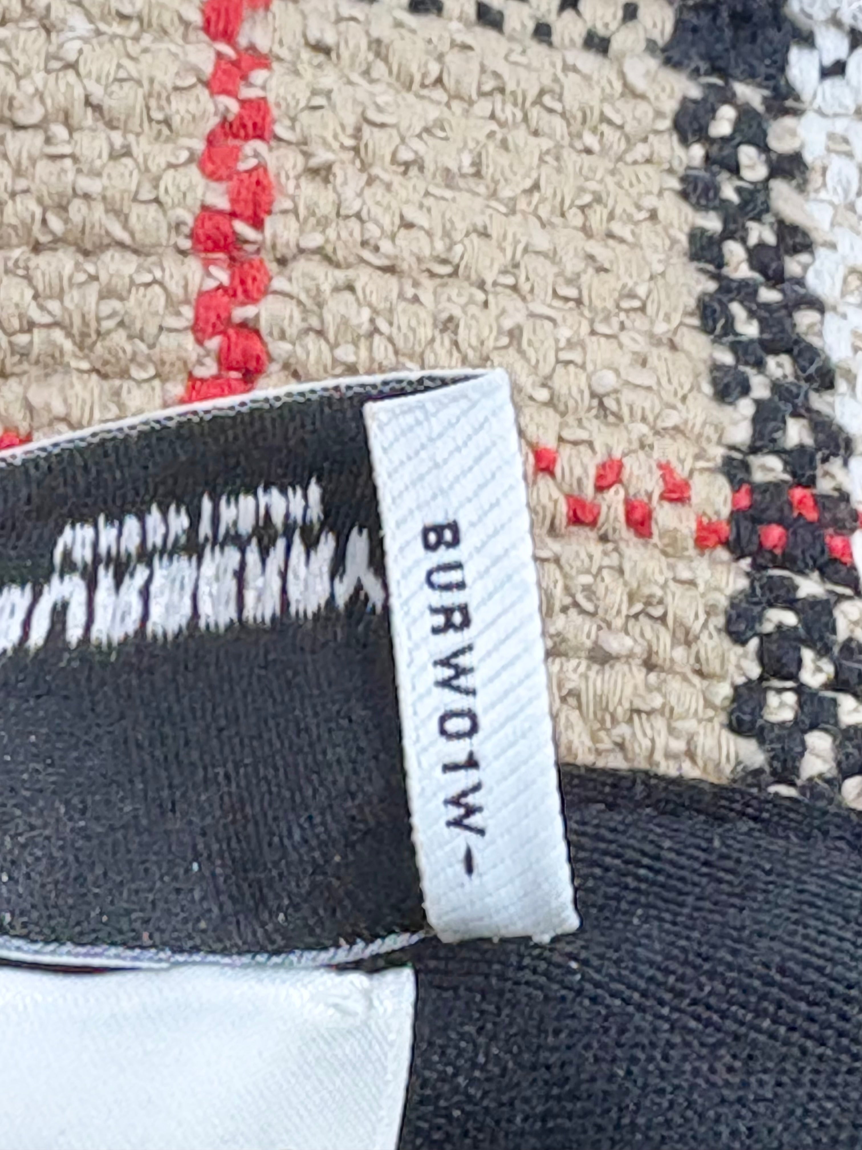 Burberry Vintage-Check Bouclé Bucket Hat