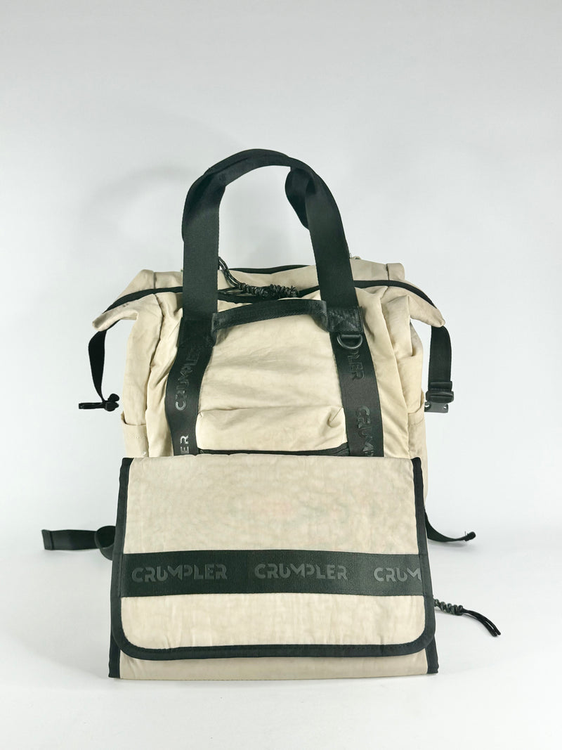 Crumpler Black & Cream 'The All In Tote' Tote/Backpack