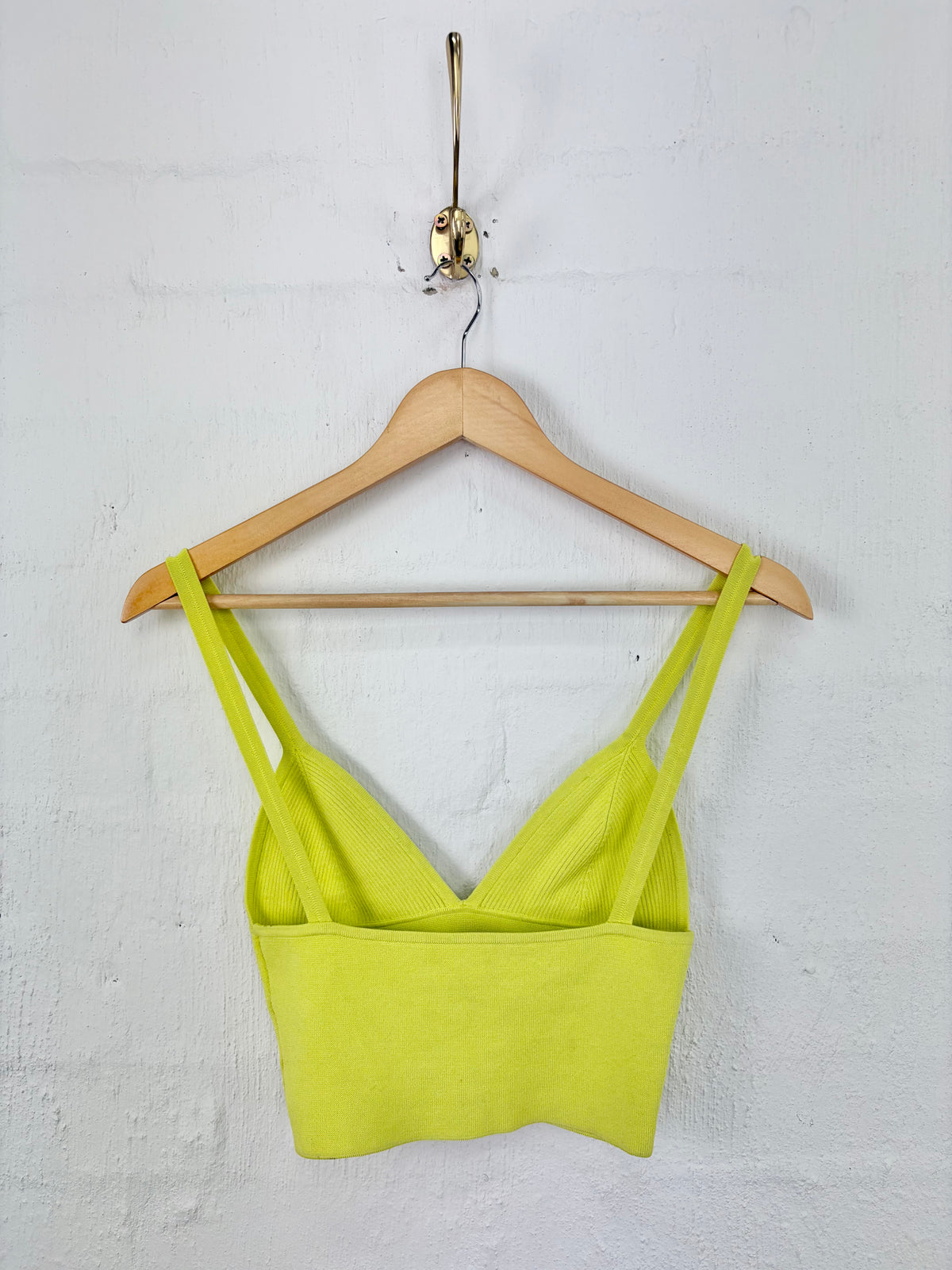 Dion Lee Neon Green Crop Top - AU6/8