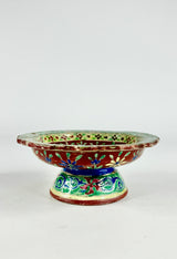 Antique Benjarong Porcelain Bowl