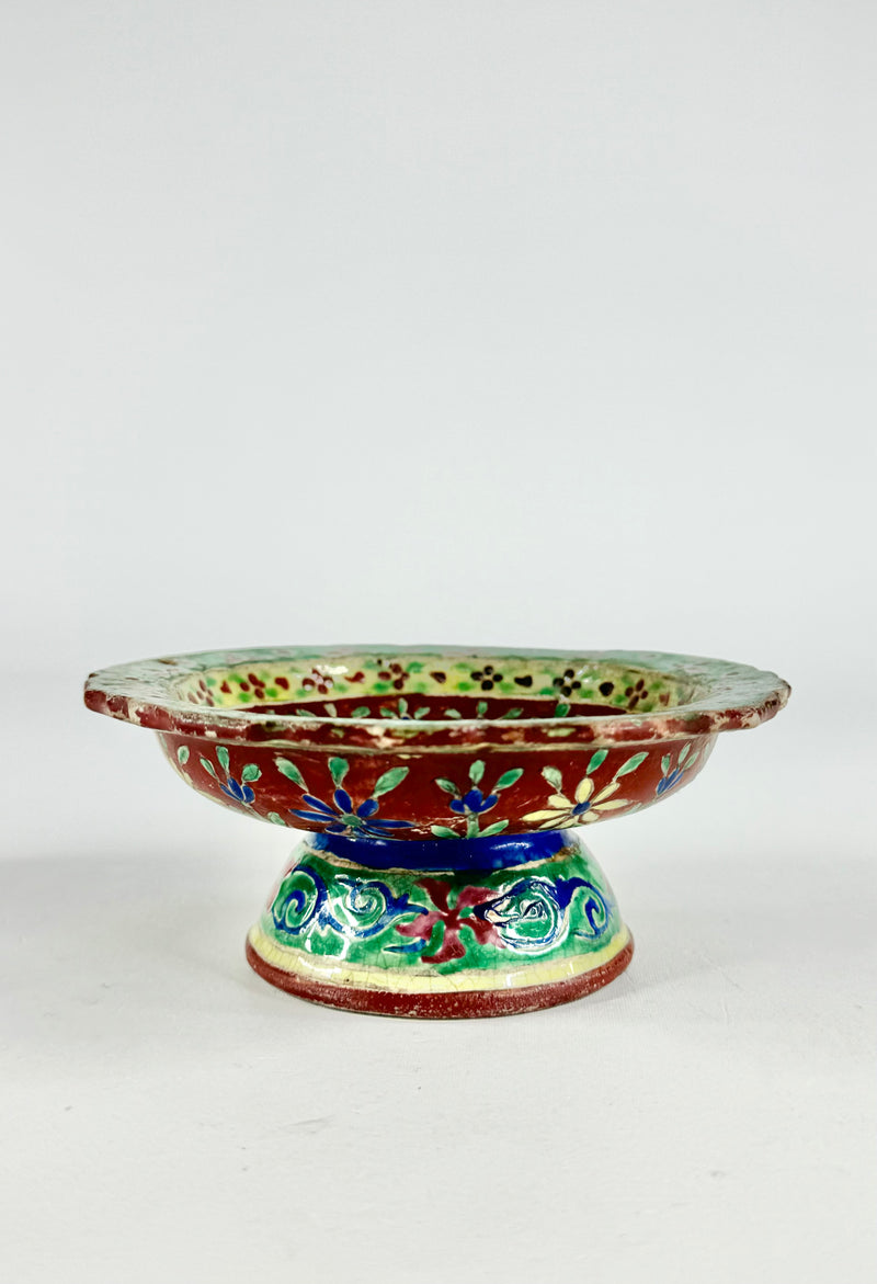 Antique Benjarong Porcelain Bowl
