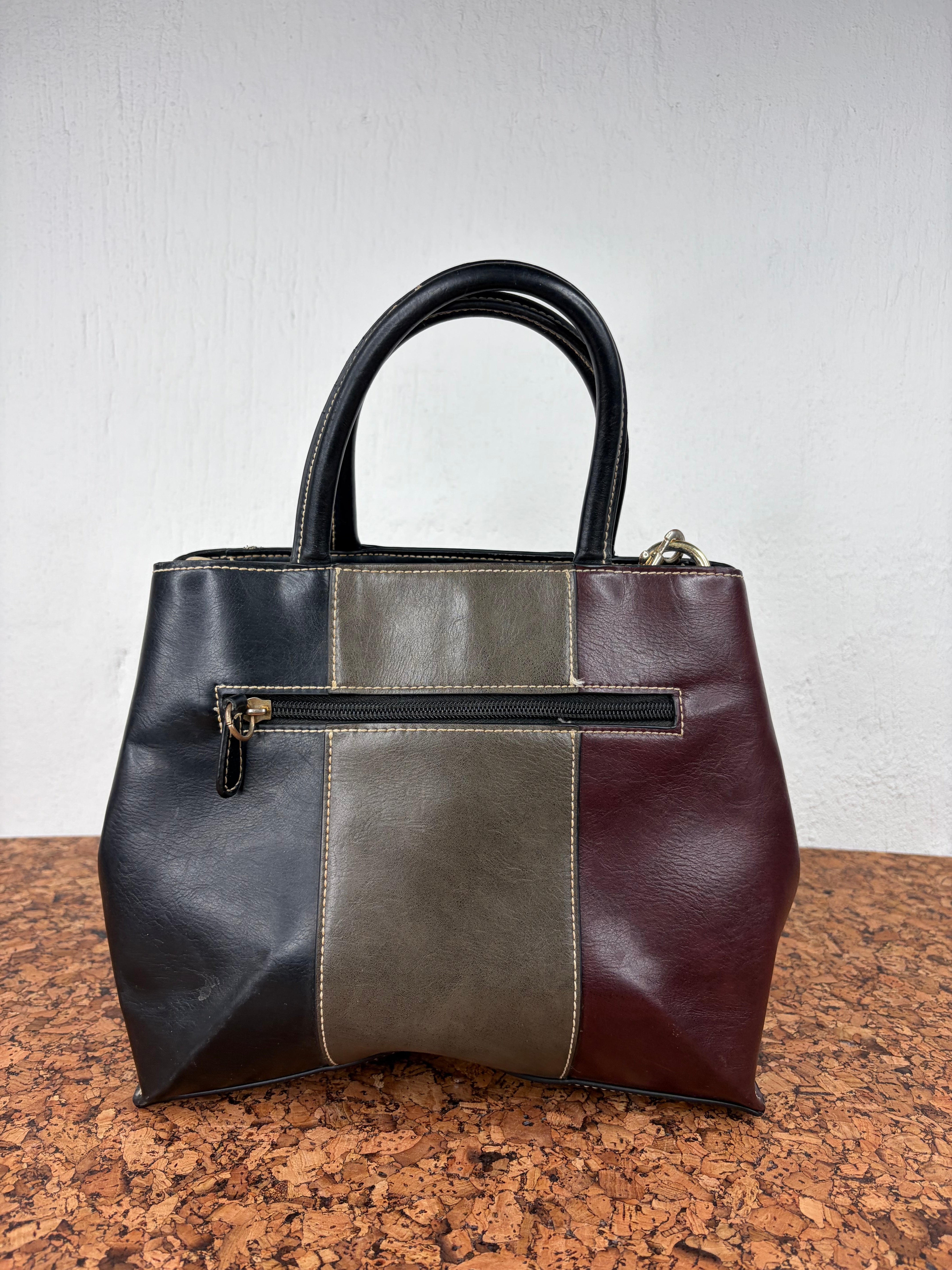 Gianibernini Vintage Tricolour Handbag
