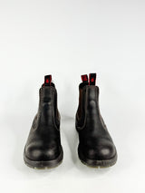 Redback Brown Steel Capped Boots - 10