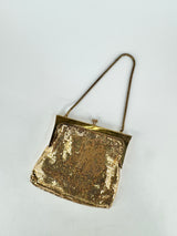 Vintage Oroton Gold Mesh Evening Purse