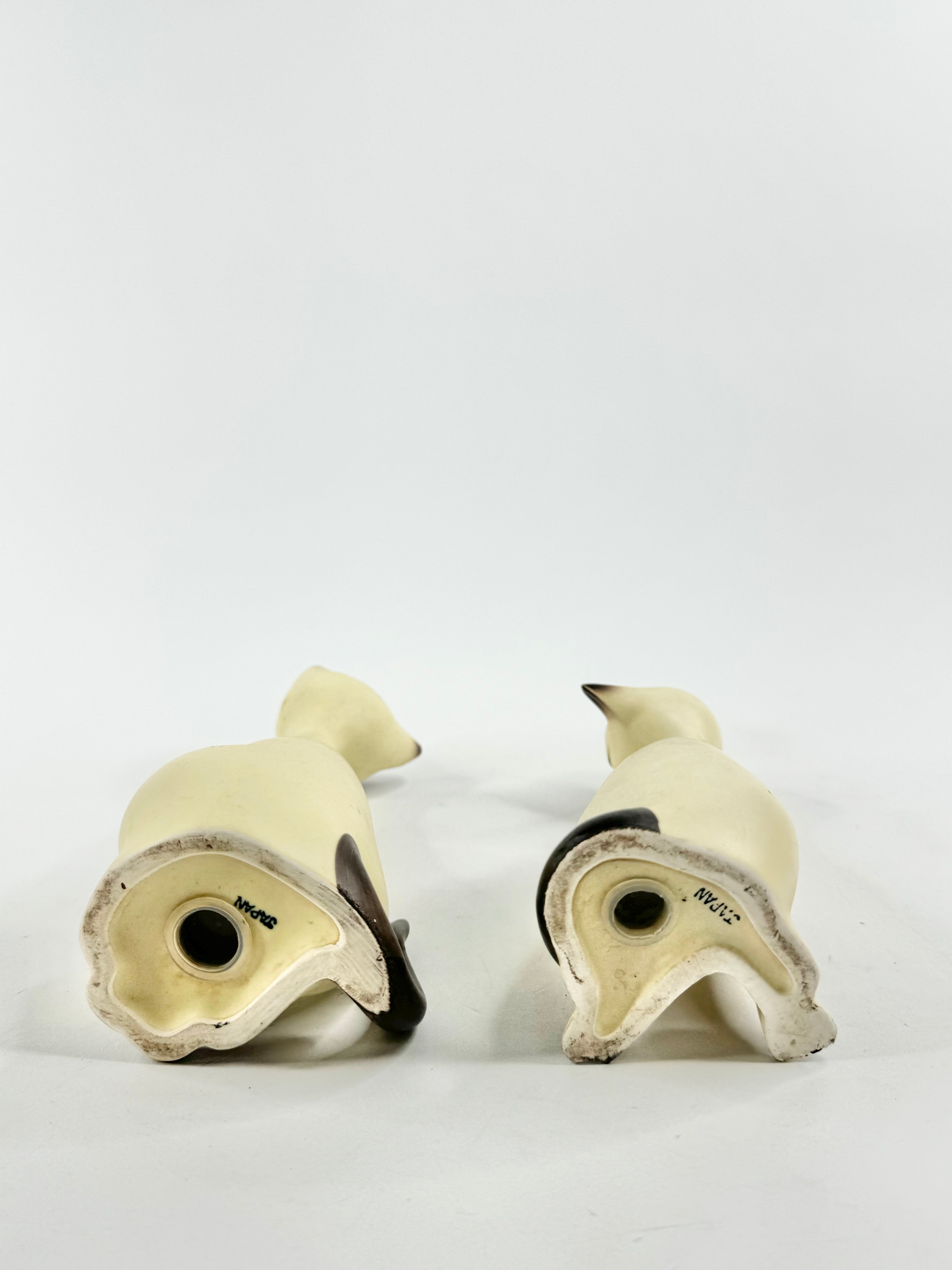 Mid Century Japanese Siamese Cat Salt & Pepper Shakers