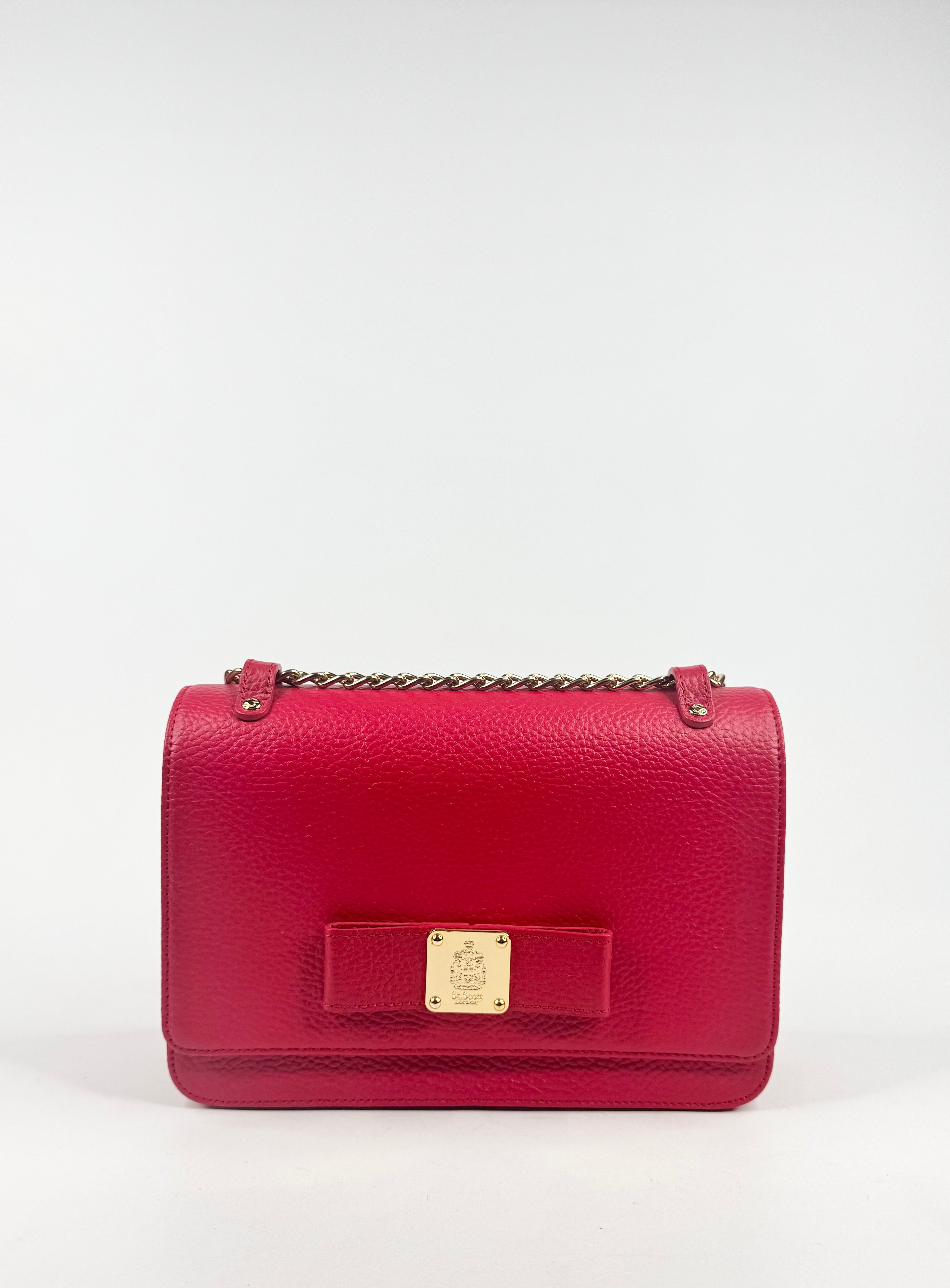 St Scott Strawberry Red Cross Body Bag
